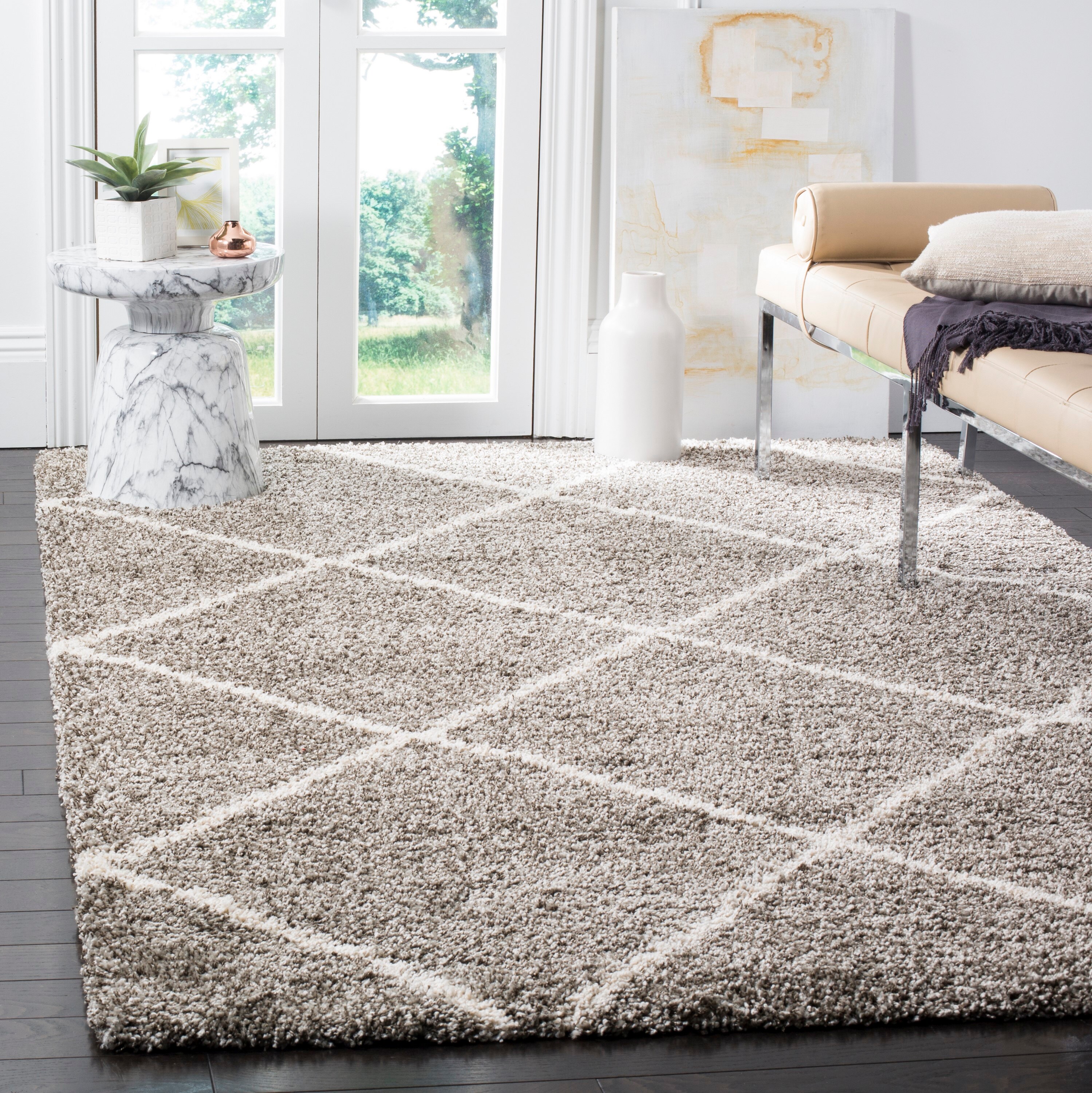 B.PRIME 2x3-Feet Non-Slip Rug Underlay Pad for Hard Floors. Different Size  Options Available