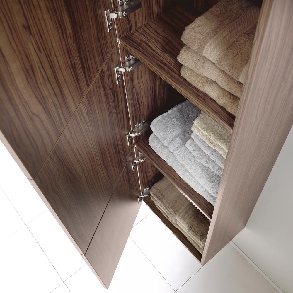 Fresca FST8090GW Linen-Cabinets - View #4
