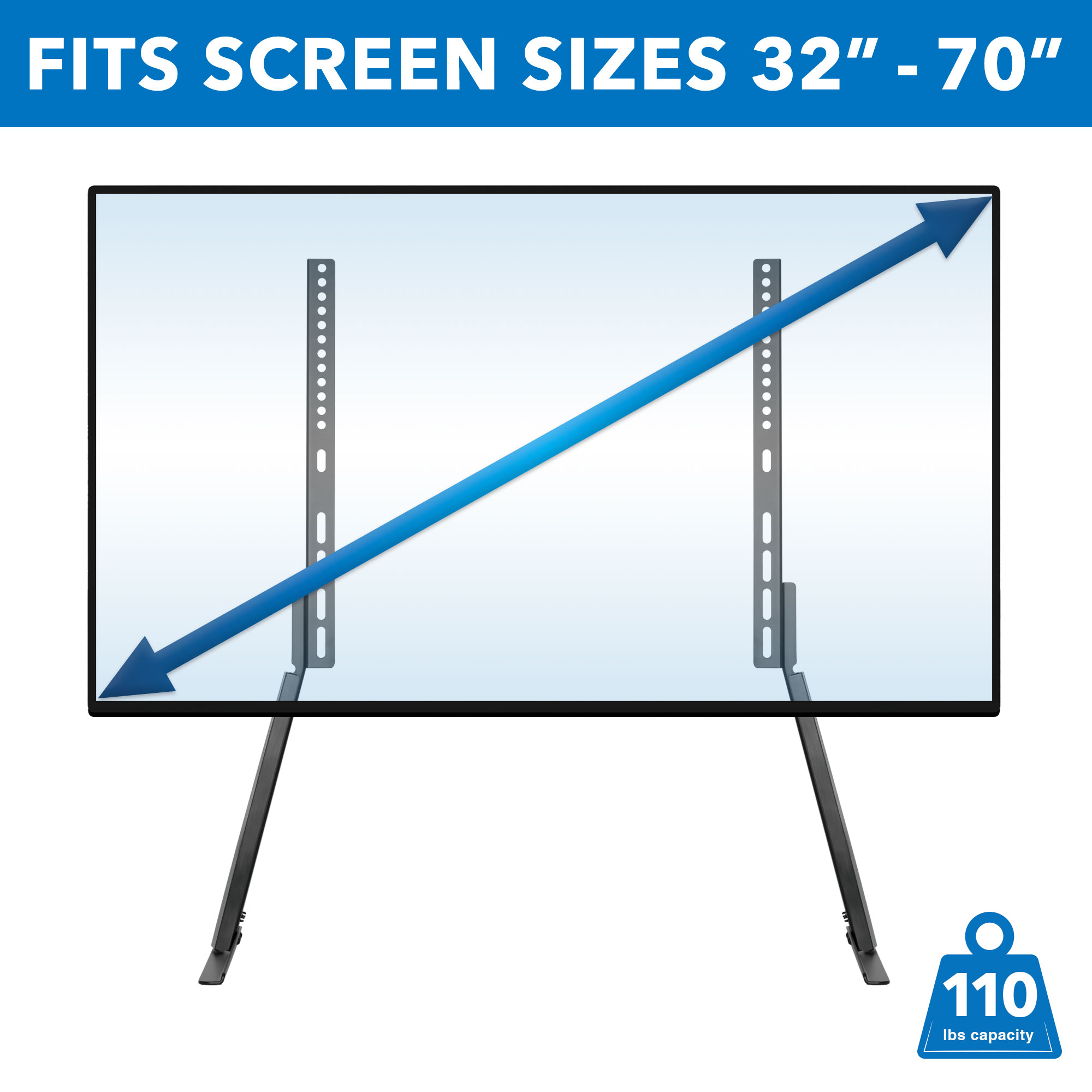 Mount-It! MI-859 Tv-Stands - View #3