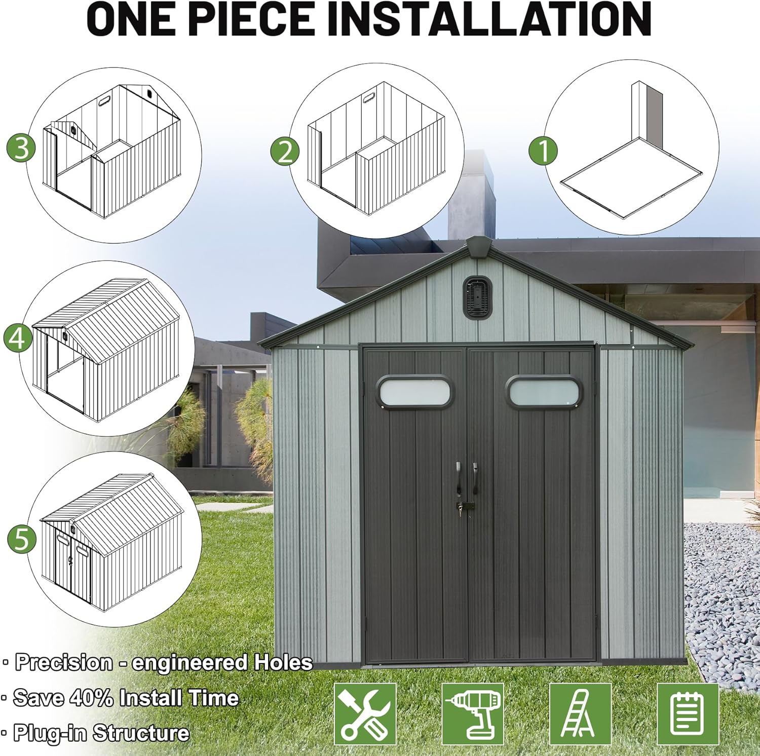 Mondawe MO-WC50917 Vinyl-Resin-Storage-Buildings - View #9