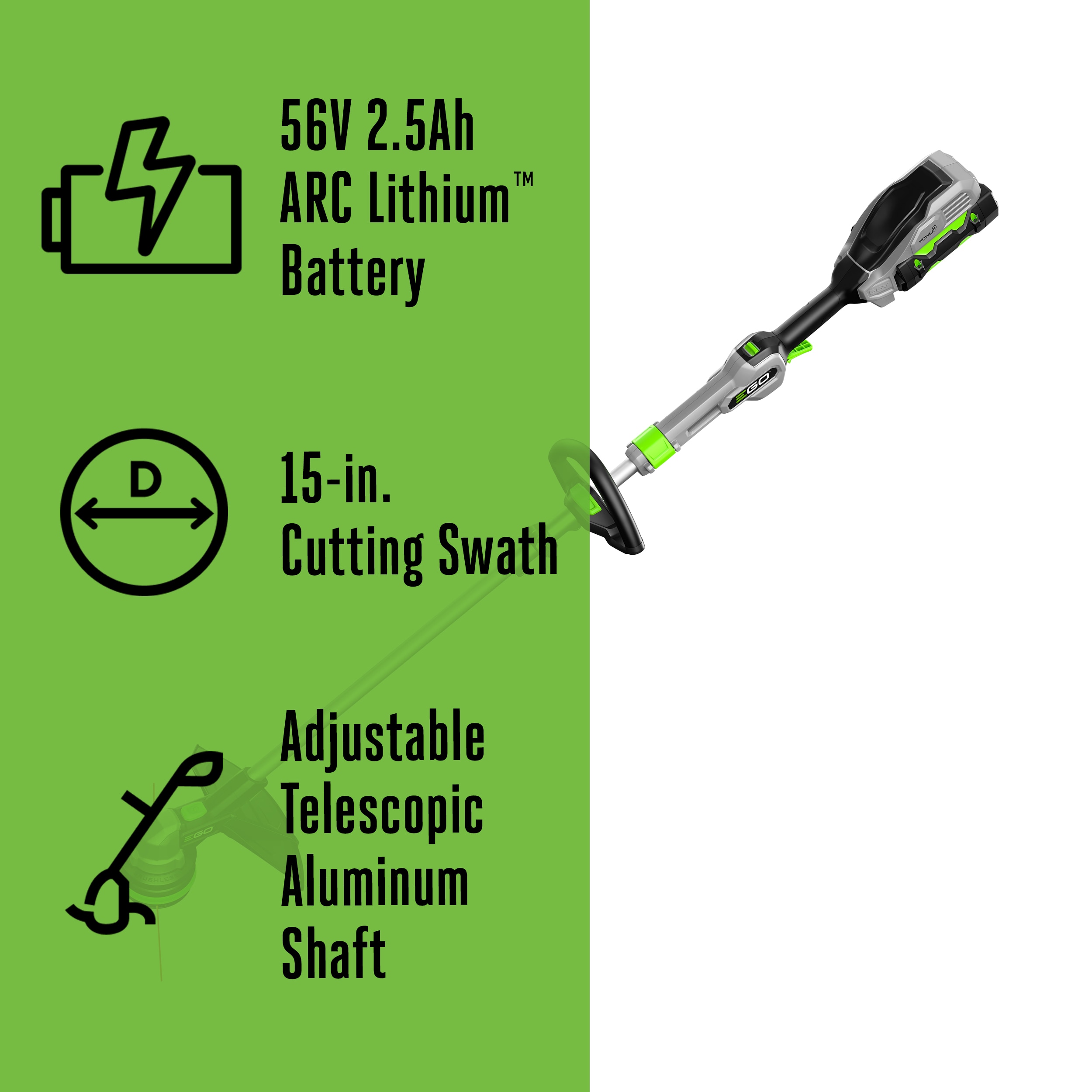 EGO ST1511T Cordless-String-Trimmers - View #2