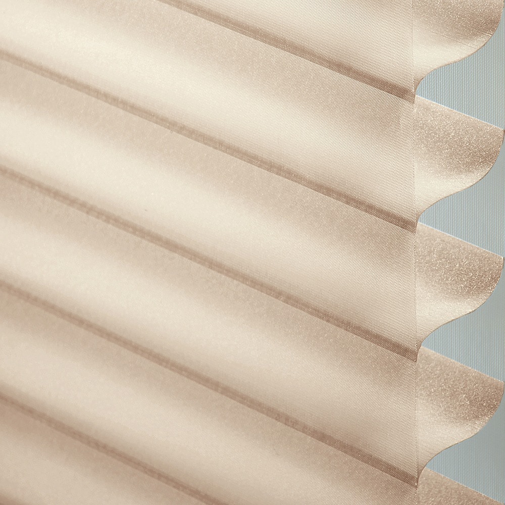 LEVOLOR 2021026 Westfall Praline Sheer Polyester Horizontal blinds swatch