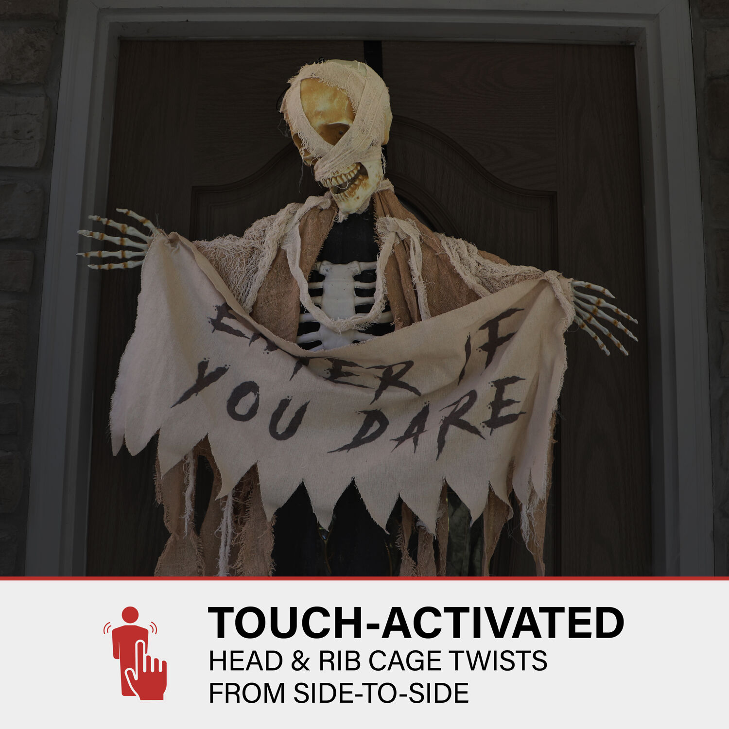 Haunted Hill Farm HHSKEL-9HLSA Halloween-Animatronics - View #4