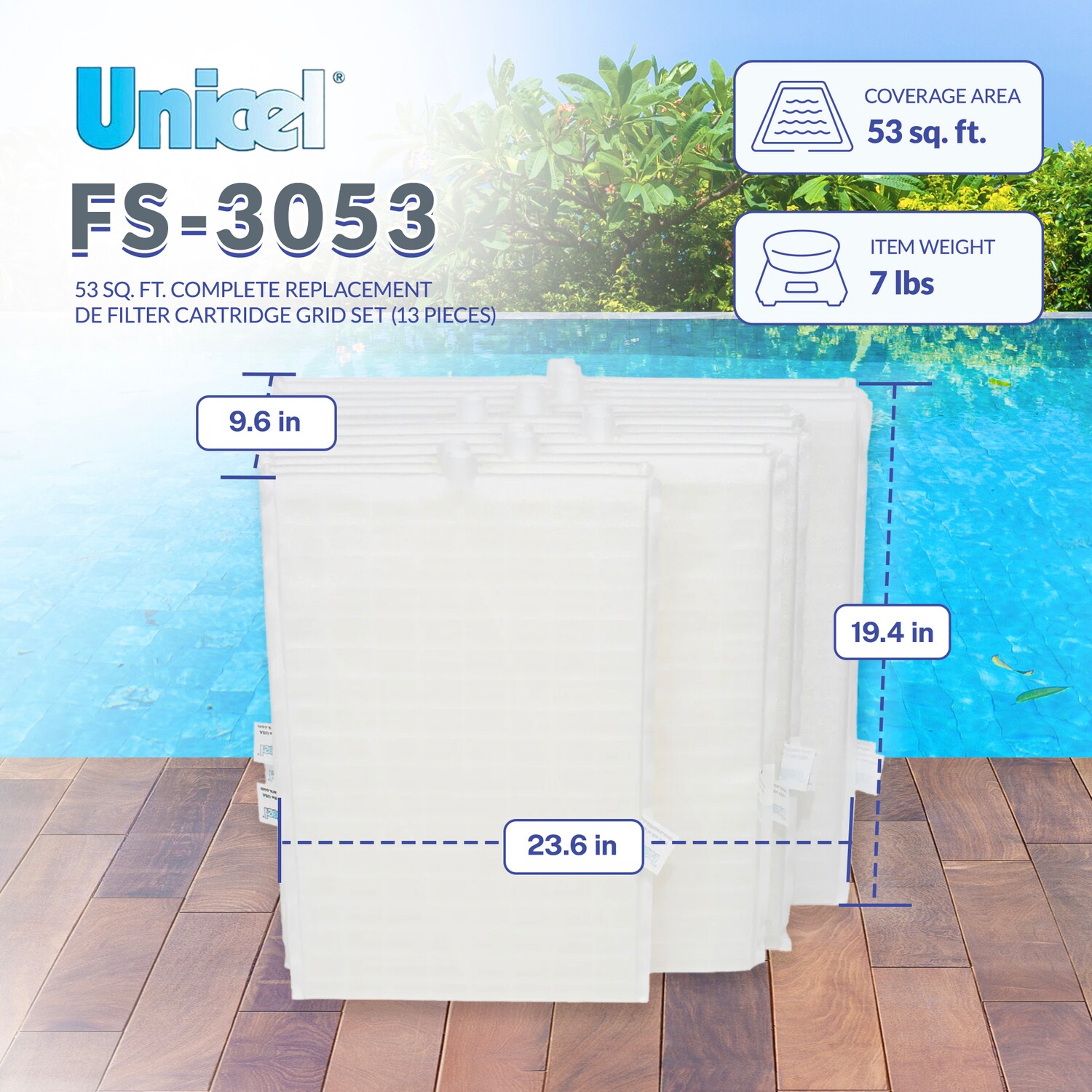 Unicel 58008 Pool-Filter-Systems - View #2