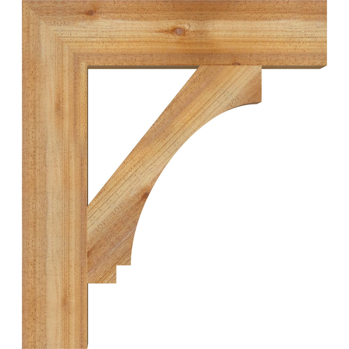 Ekena Millwork BKT06X28X32IMP05RWR Exterior-Brackets-Braces - View #3