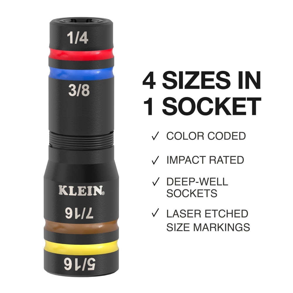 Klein Tools 654QS Socket-Sets - View #3