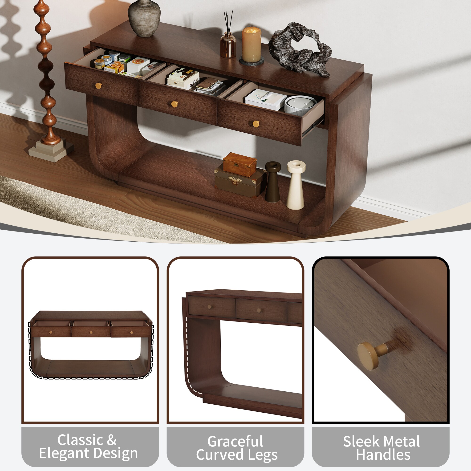 Christopher Knight Home 371013 Console-Sofa-Tables - View #5