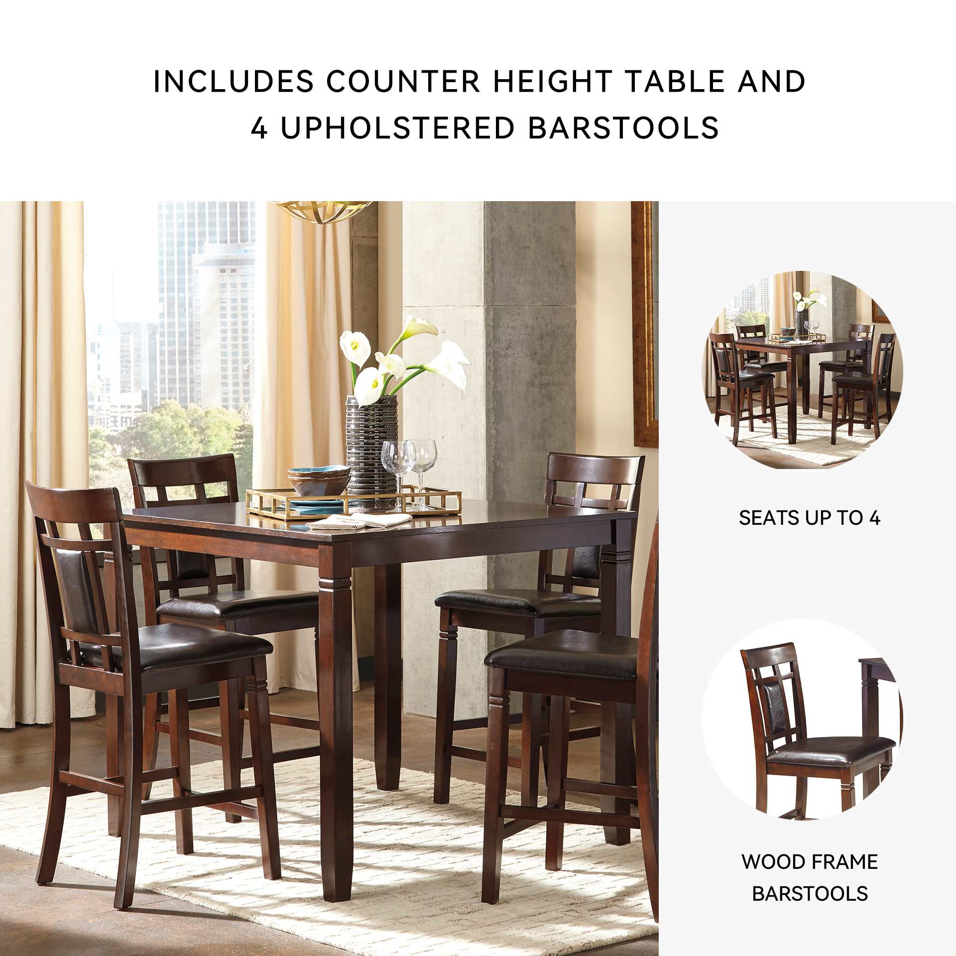 Signature Design by Ashley D384-223 Dining-Sets - View #6