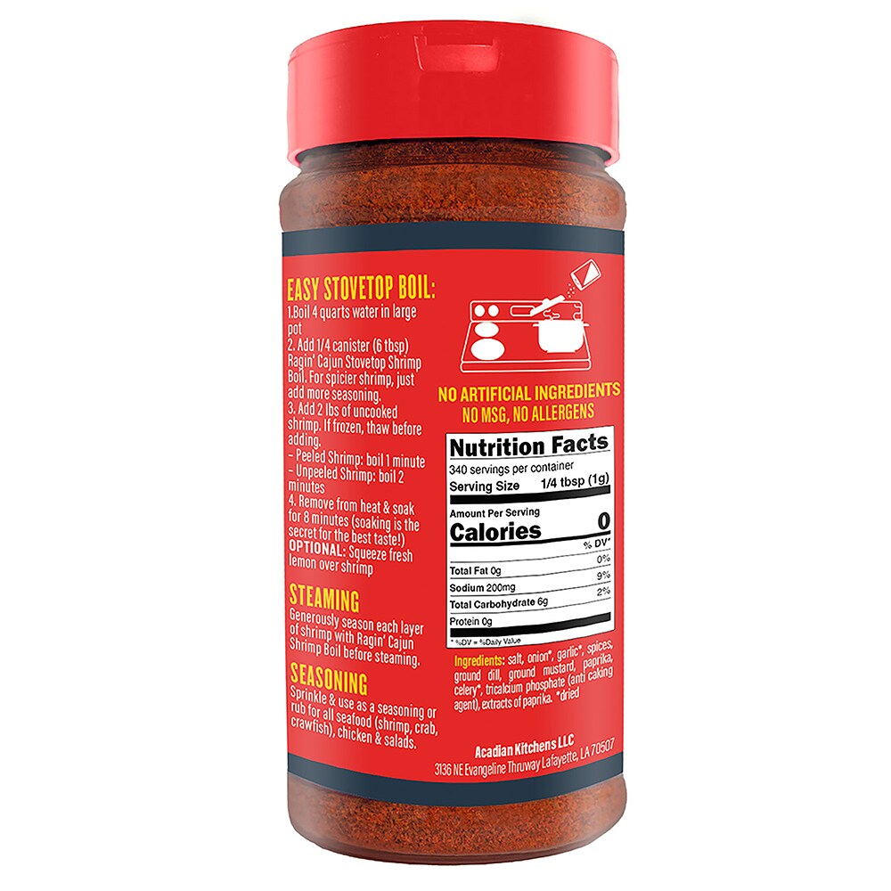 Ragin' Cajun RC4709006 Dry-Seasoning-Marinades - View #2