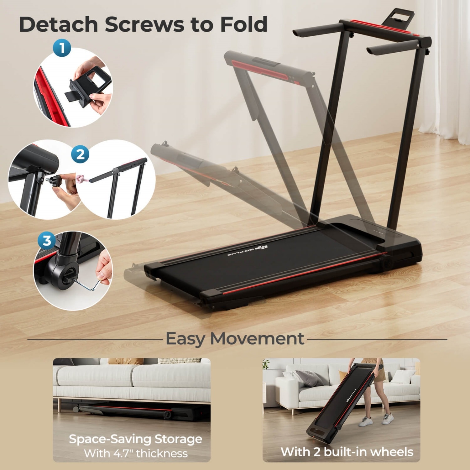 Goplus CSHY004115 treadmills - View #9
