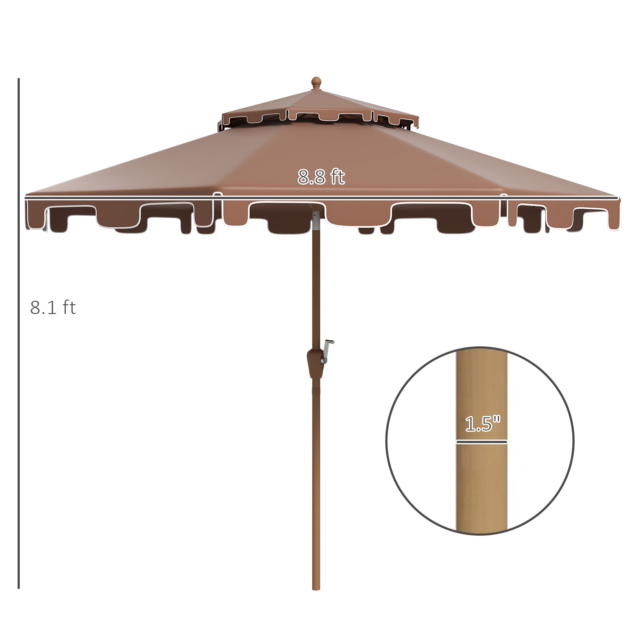 ToolCat BZ2-88-PW Umbrellas-2 - View #8