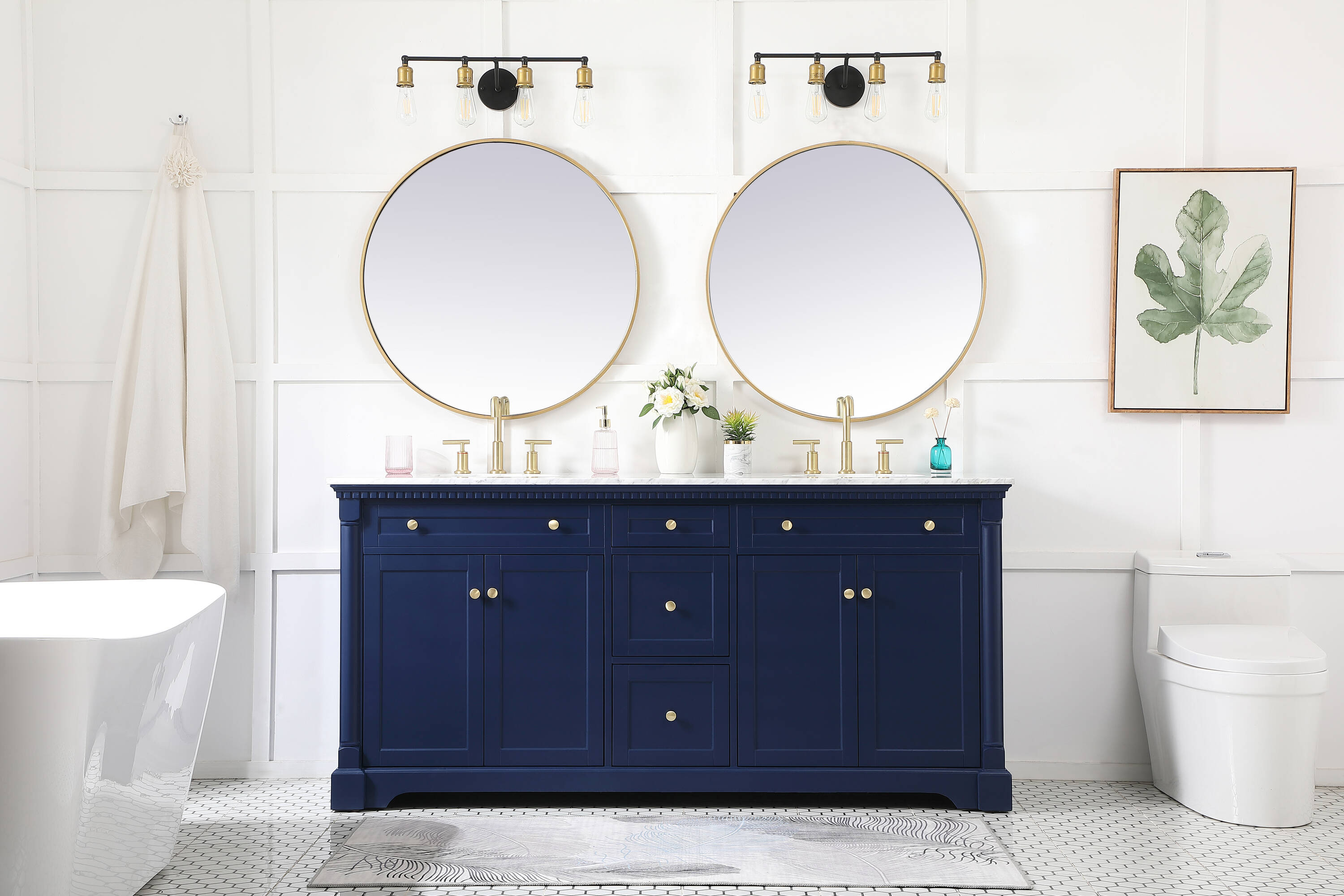 Elegant Decor HF159216DBL Bath-Vanity-Combo - View #5