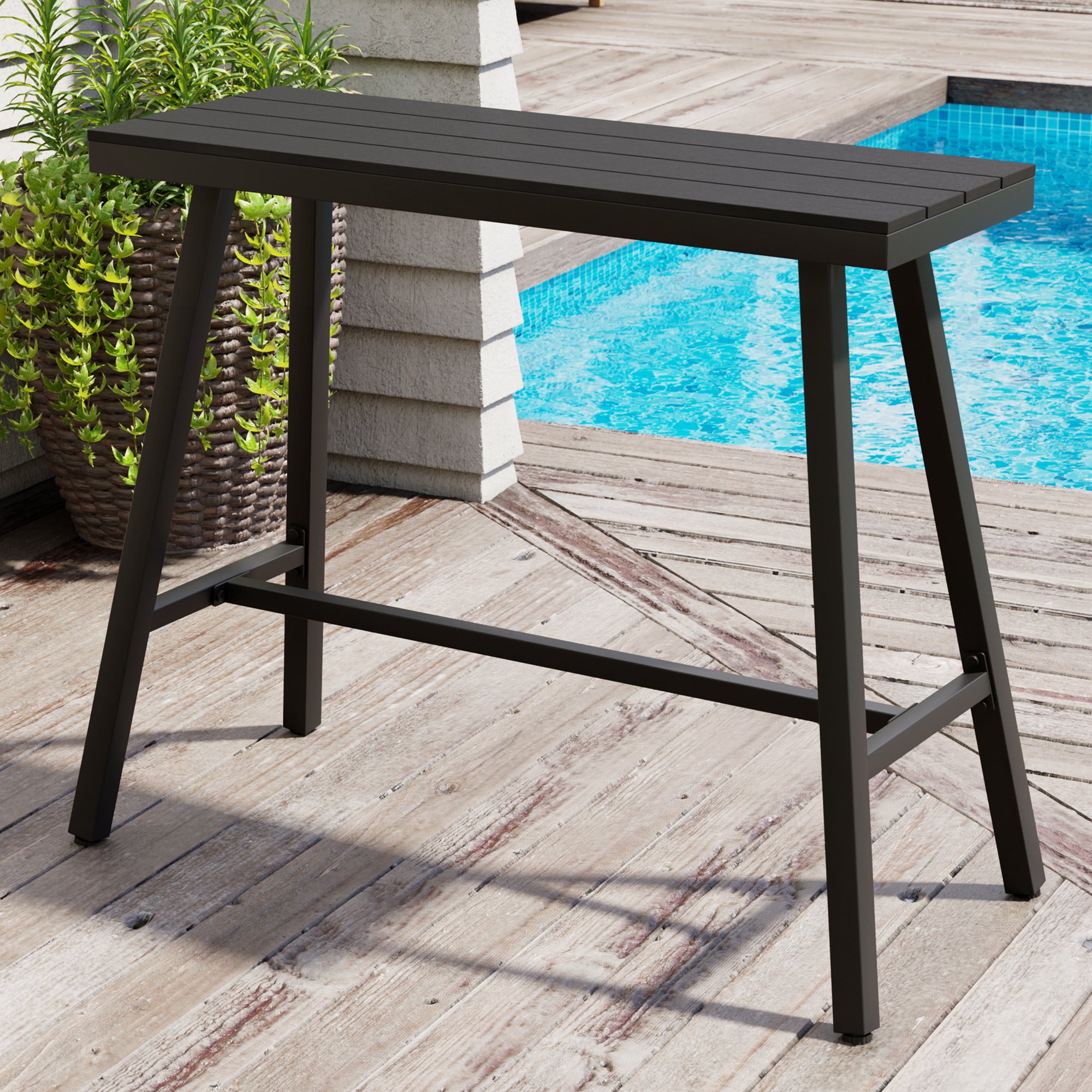 Crestlive Products CL-TB057BLK110 Patio-Tables - View #6