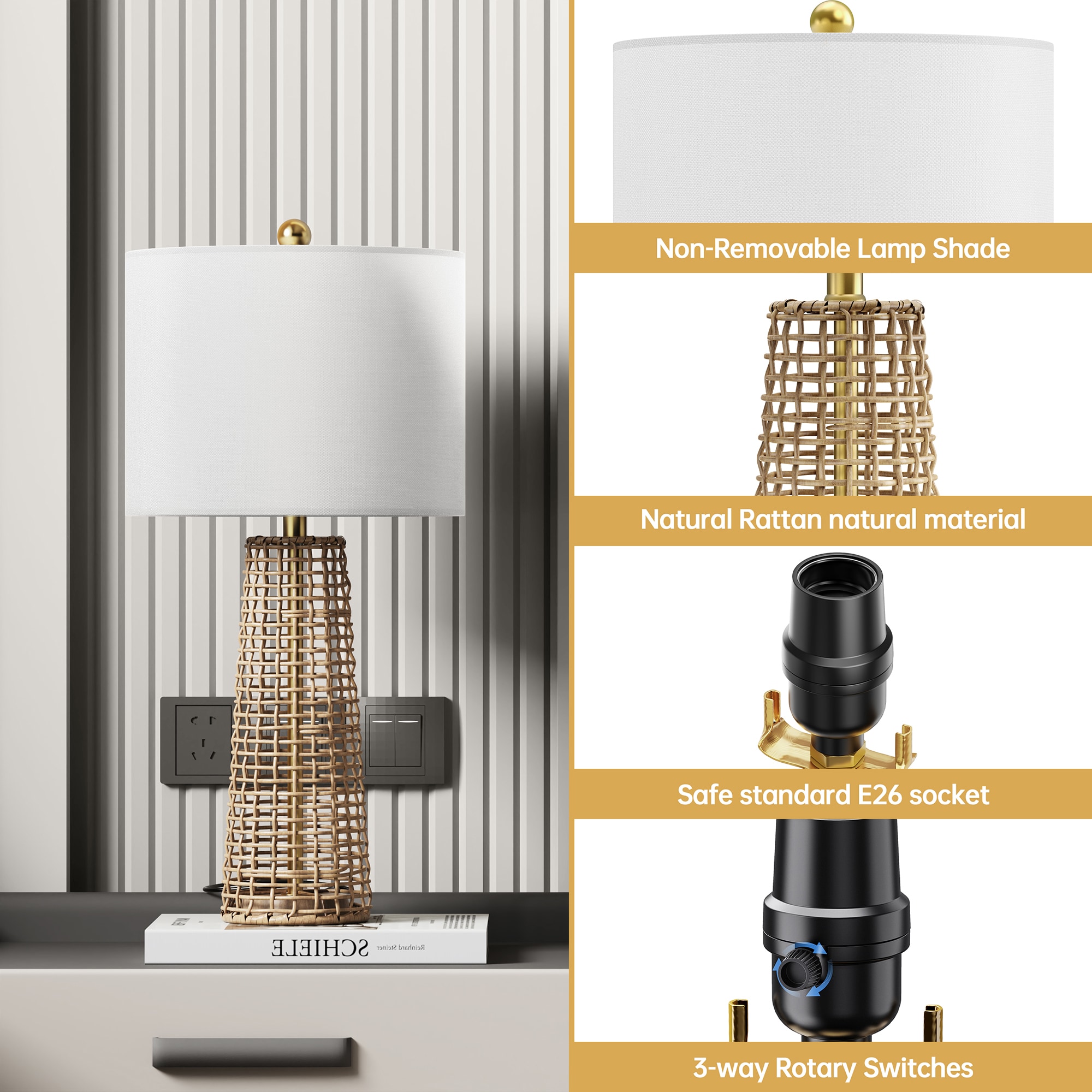 Maxax T212-WD Table-Lamps - View #8