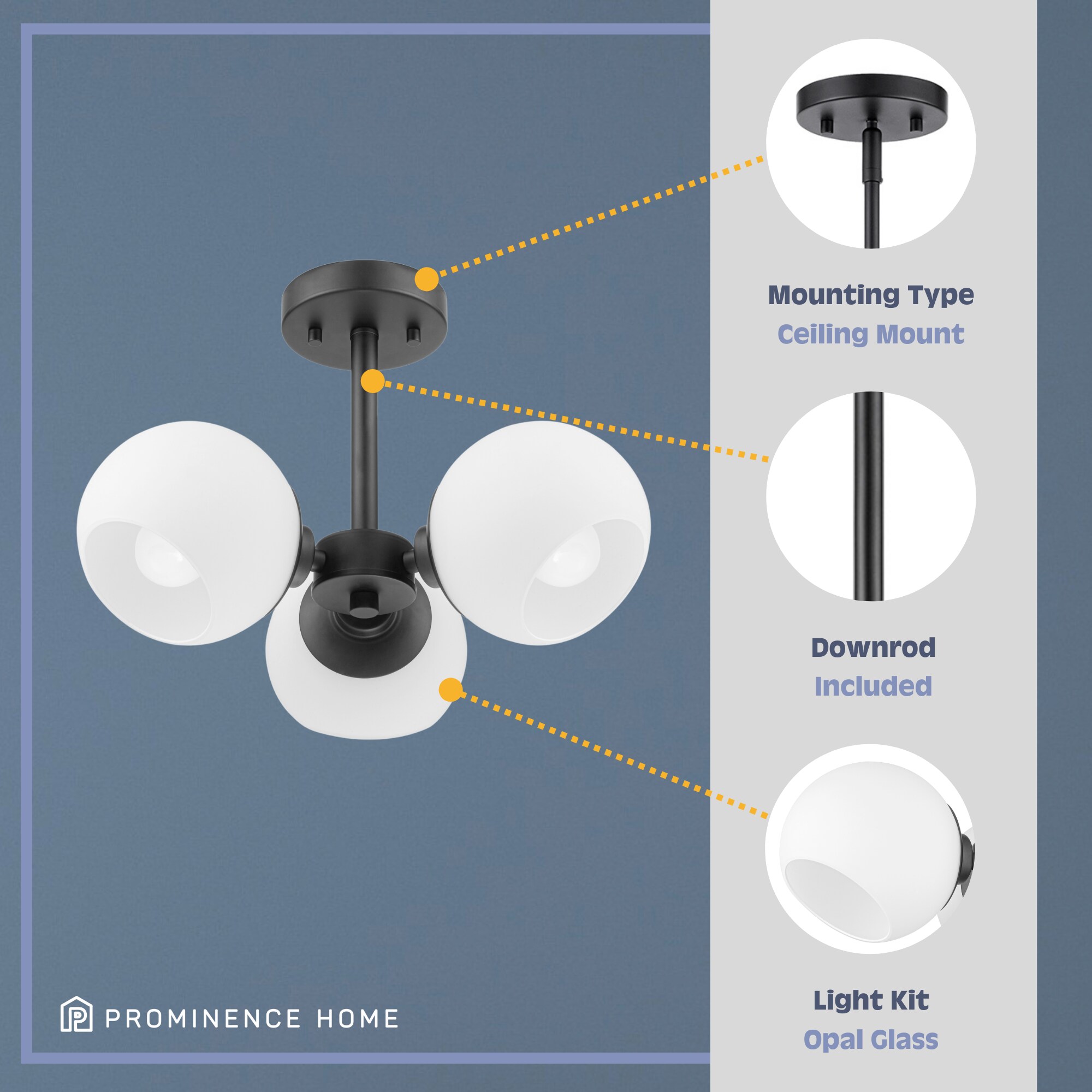 Prominence Home 51878-26 flushmounts - View #5