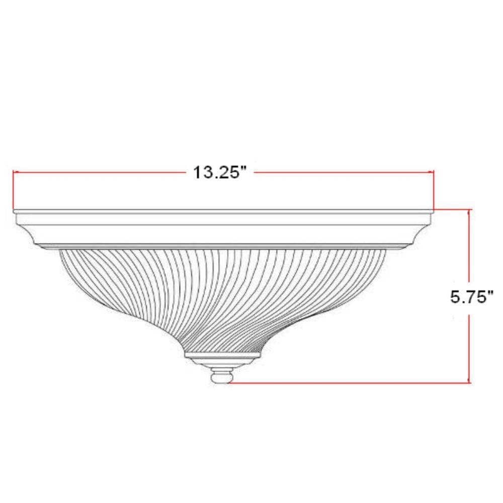 Design House 502153 flushmounts - View #3