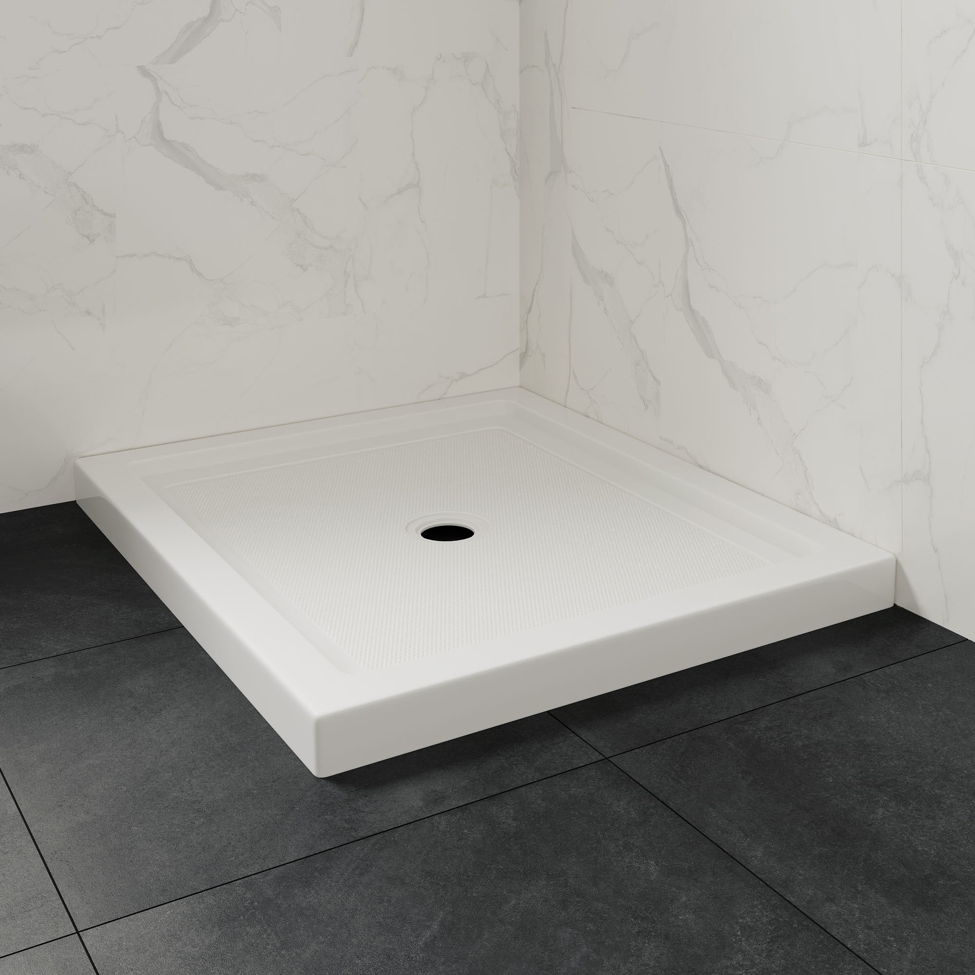 OVE Decors 15SBR-BALI40-WHT Shower-Floors - View #4