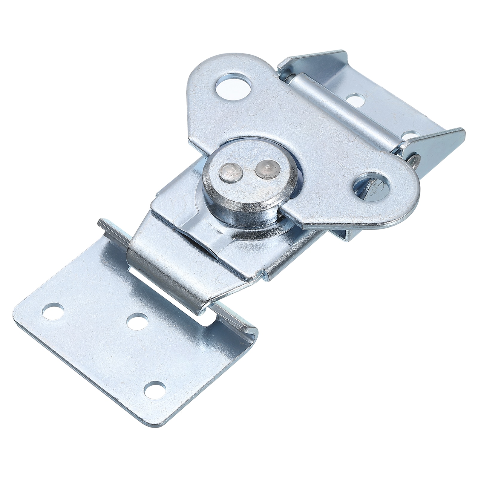 Unique Bargains Butterfly Twist Latch 4.72 Inch Alloy Butterfly Buckle Latch Keeper Toggle Clamp Twist Latch for Case Box Flight Cases Equipment Boxes Blue