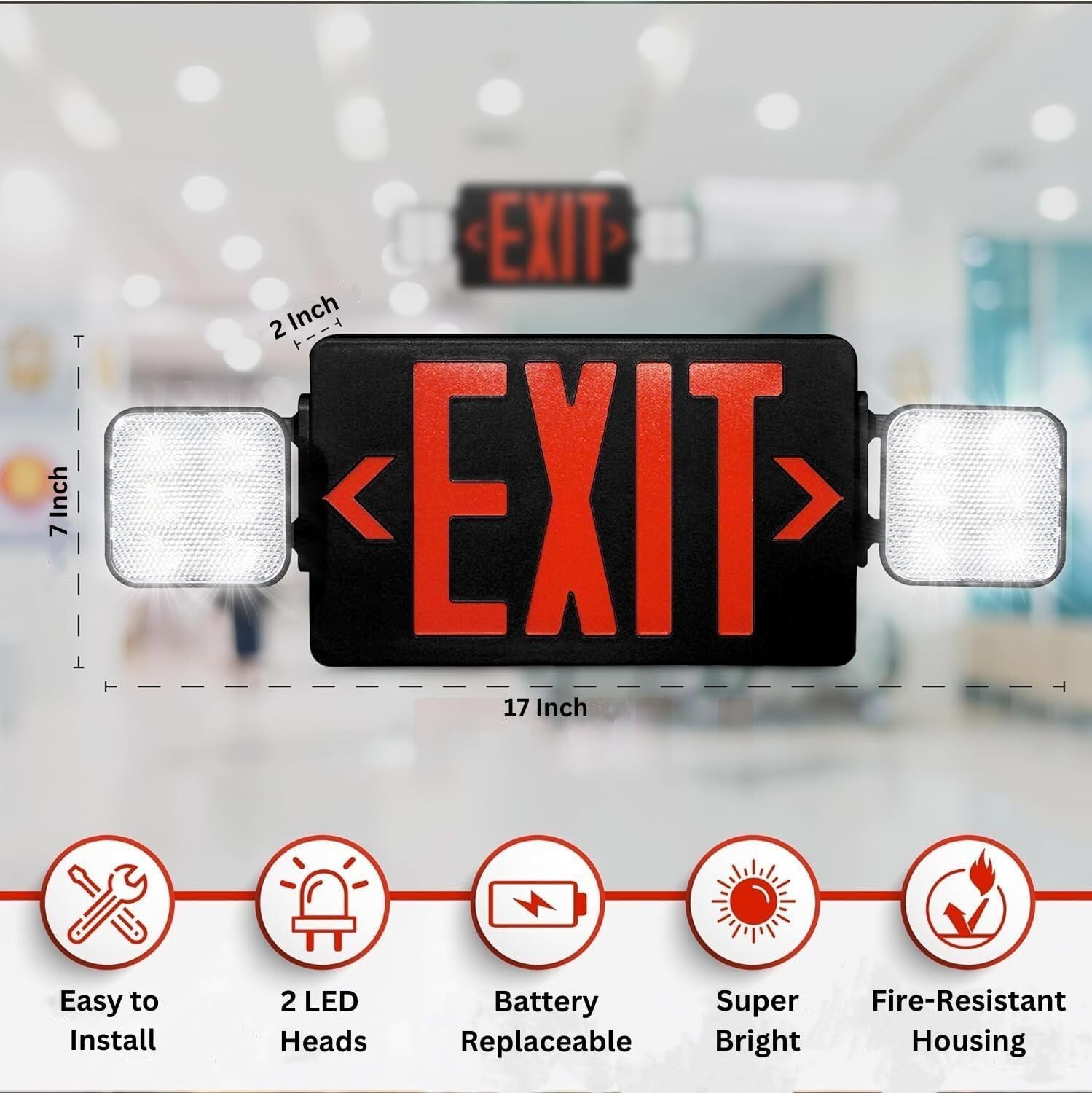 Ciata 41149L Emergency-Exit-Lighting - View #7