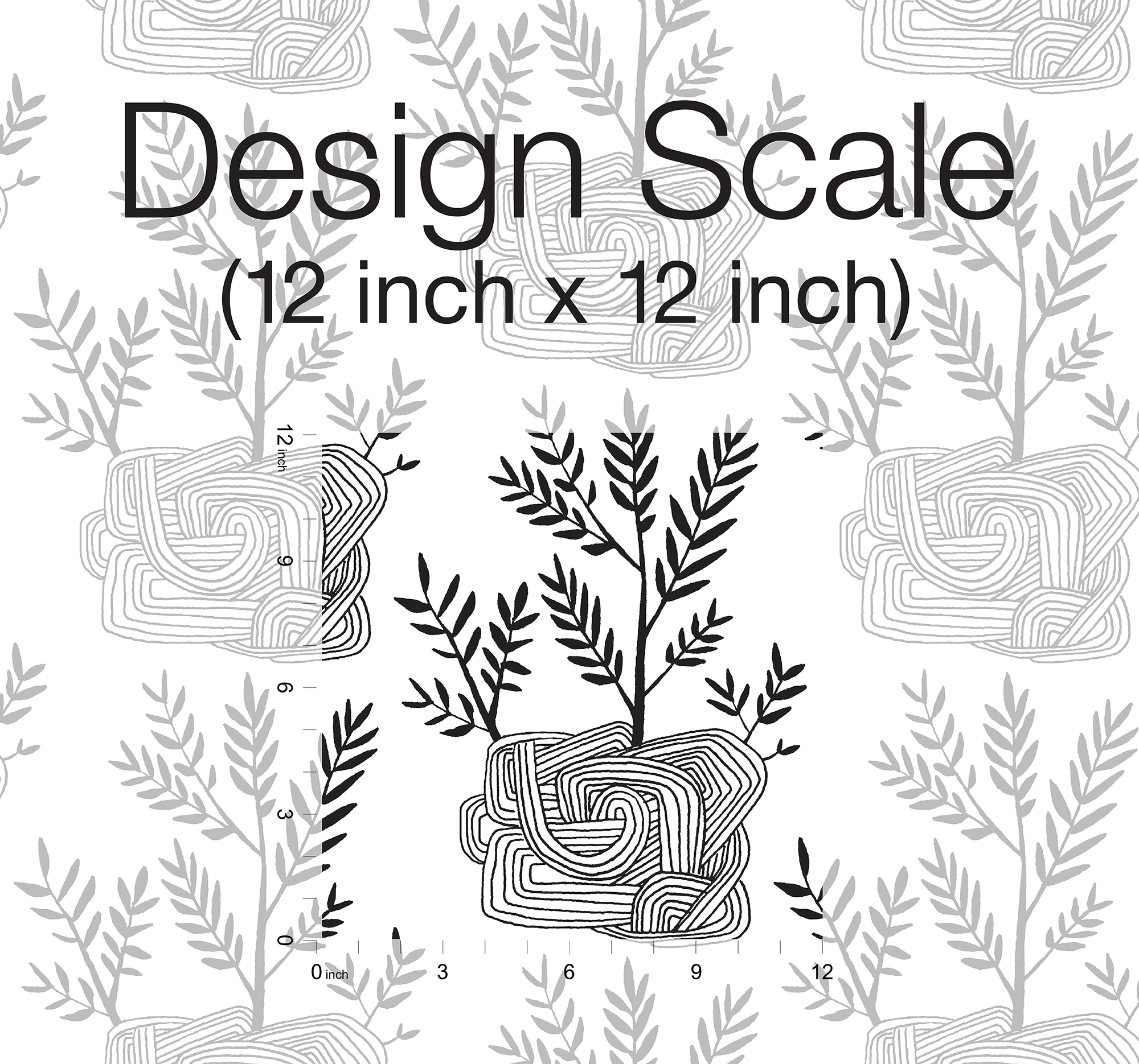 York Wallcoverings PSW1229RL York Premium Peel and Stick Risky Business Vol. III 34.2-Sq. Feet Black Non-woven Ivy/Vines Self-adhesive Peel and Stick Wallpaper