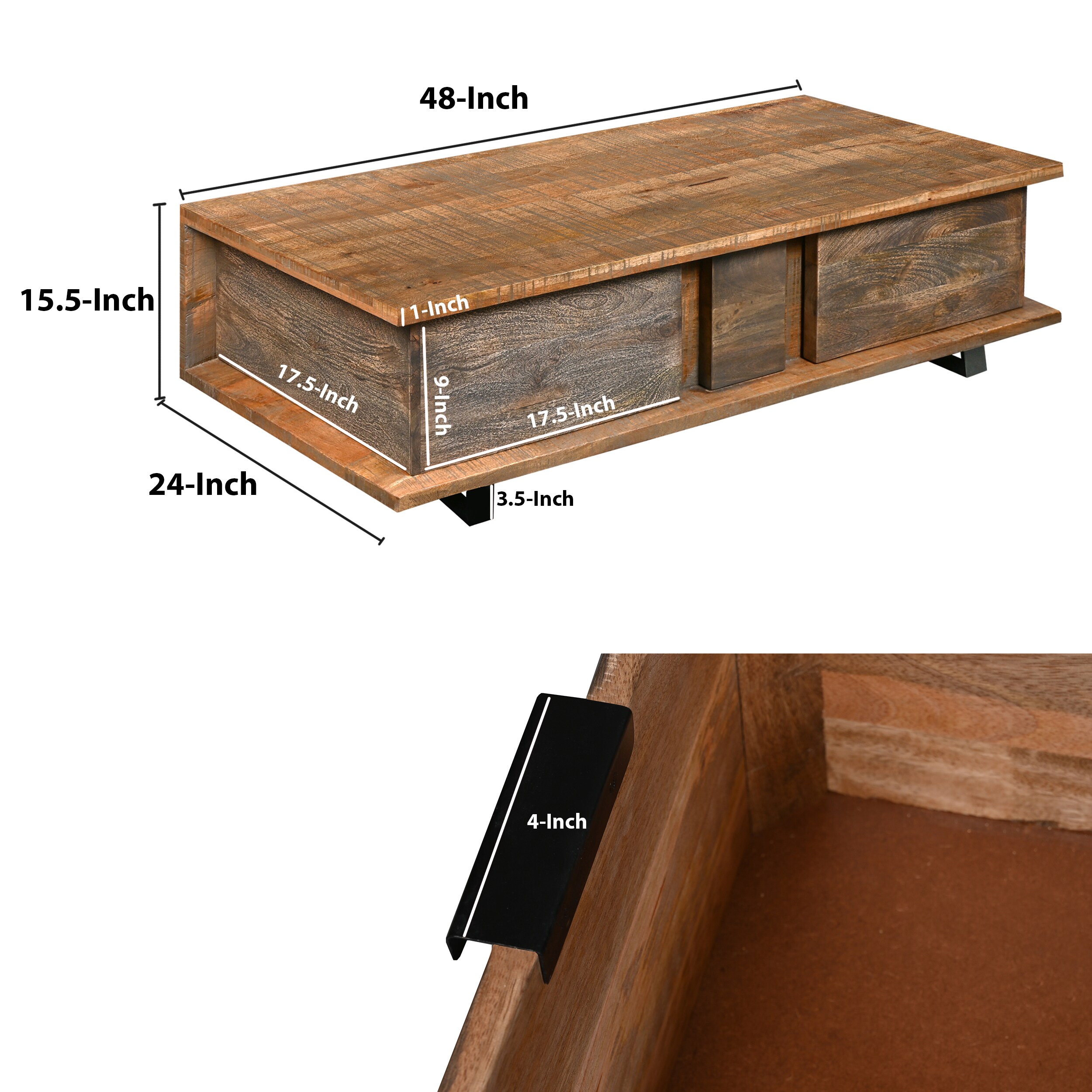 Benzara UPT-272888 Coffee-Tables - View #9