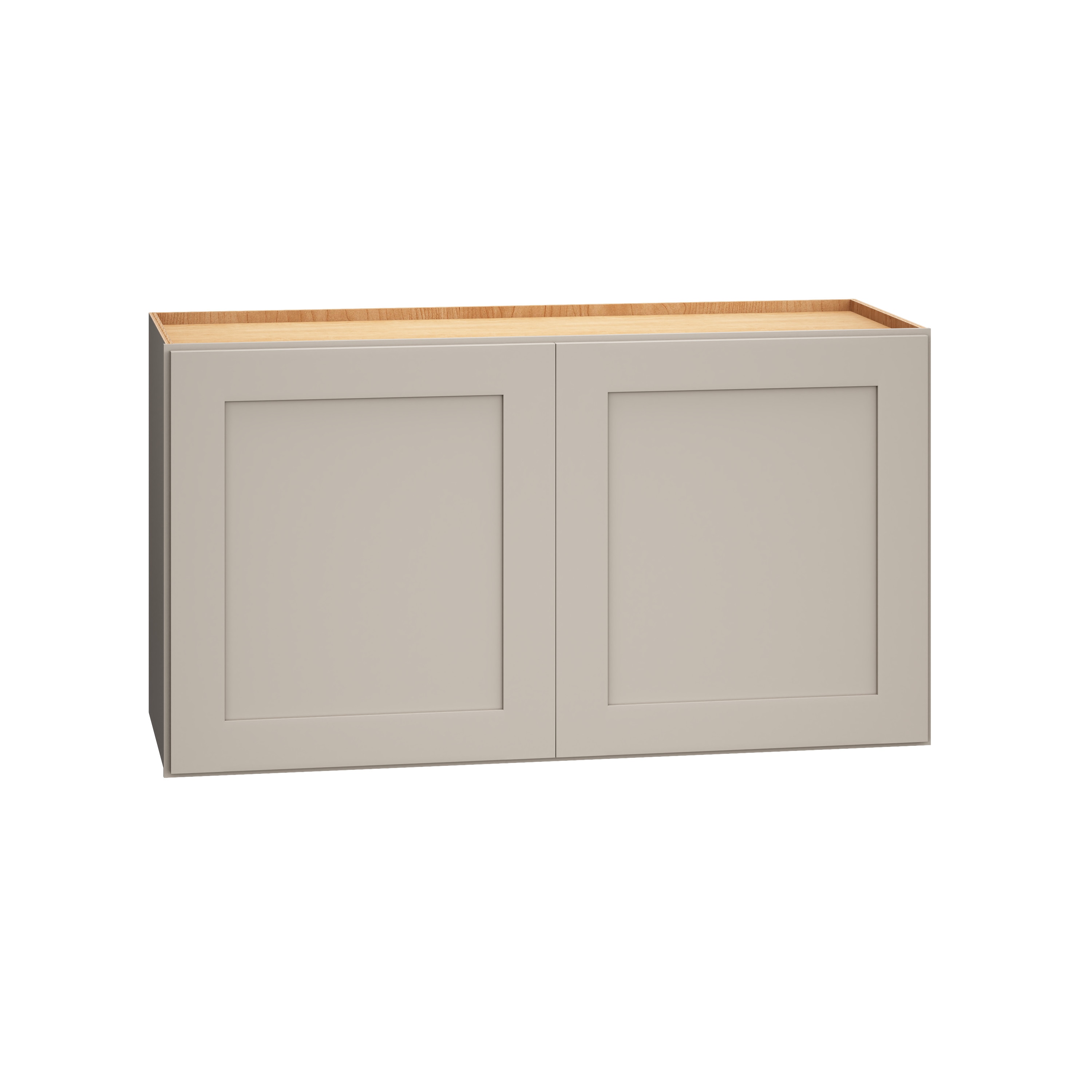 RELIABILT 333 W3318 Pinnacle 33-in W x 18-in H x 12-in D Gray Wall Fully assembled Plywood Cabinet (Recessed Panel Slab)