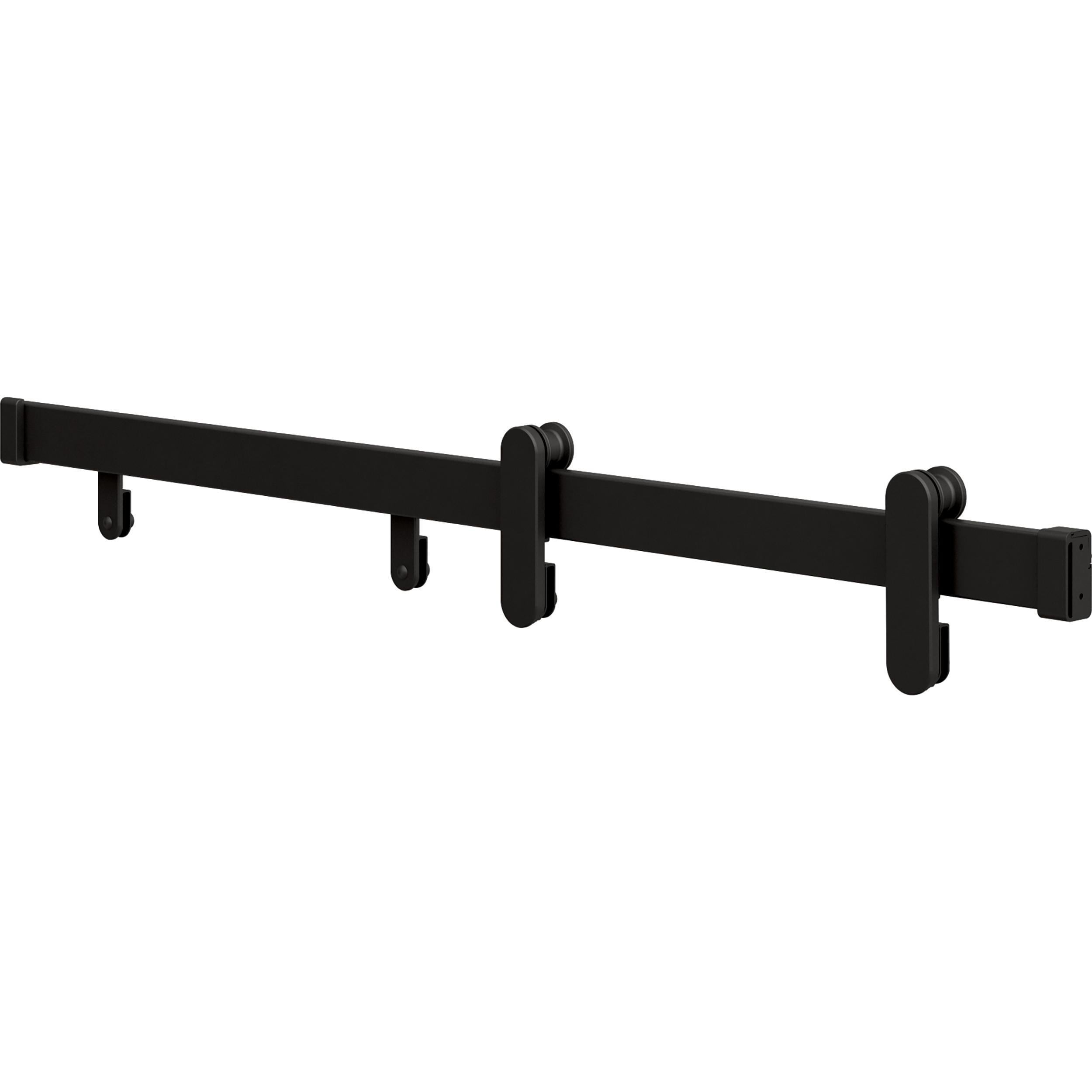 Delta SDLCU60-MB-R Cabot 48-in-60-in Sliding Shower/Bathtub Door Track, Matte Black