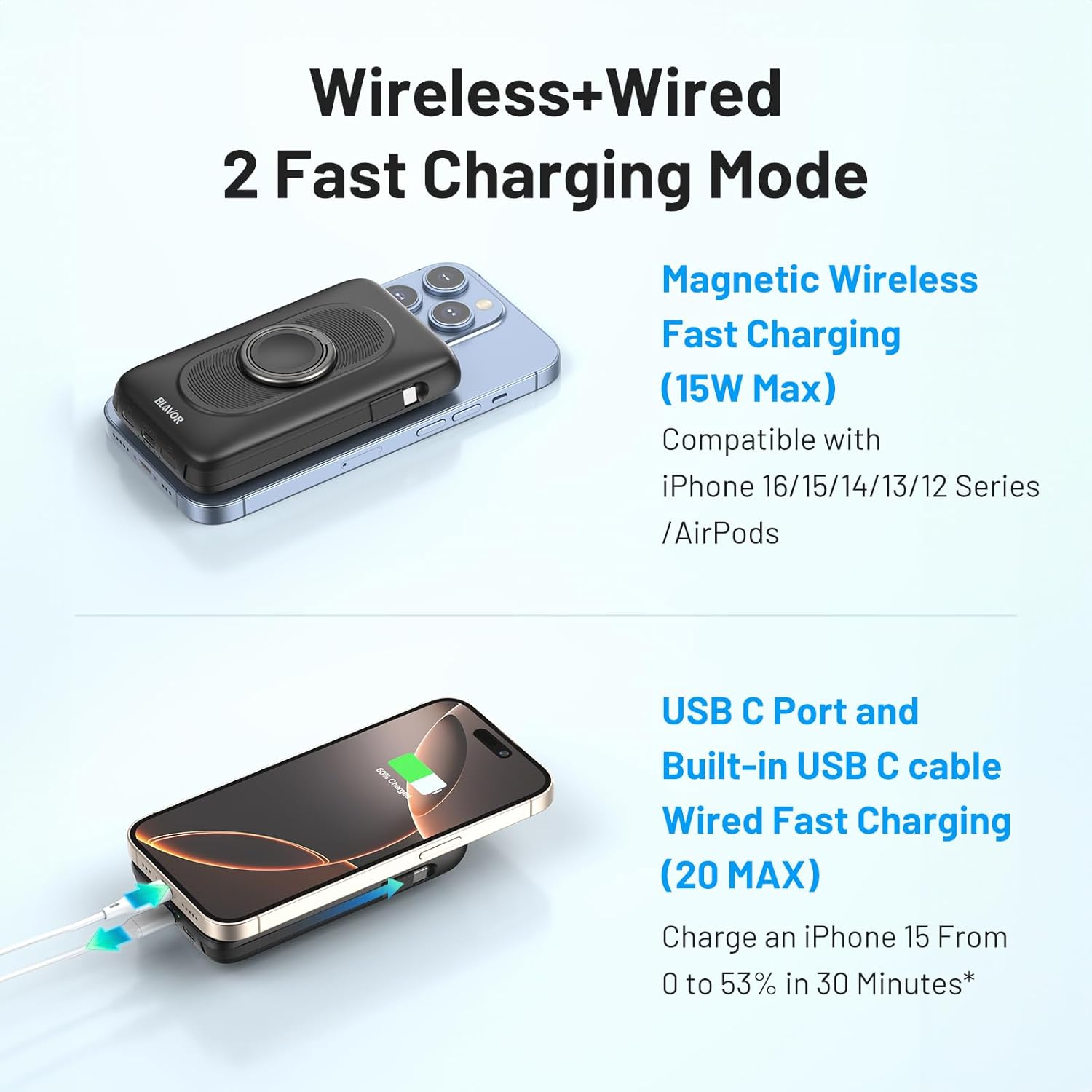 BLAVOR B0F-8NCQ-CJM Mobile-Device-Chargers - View #2