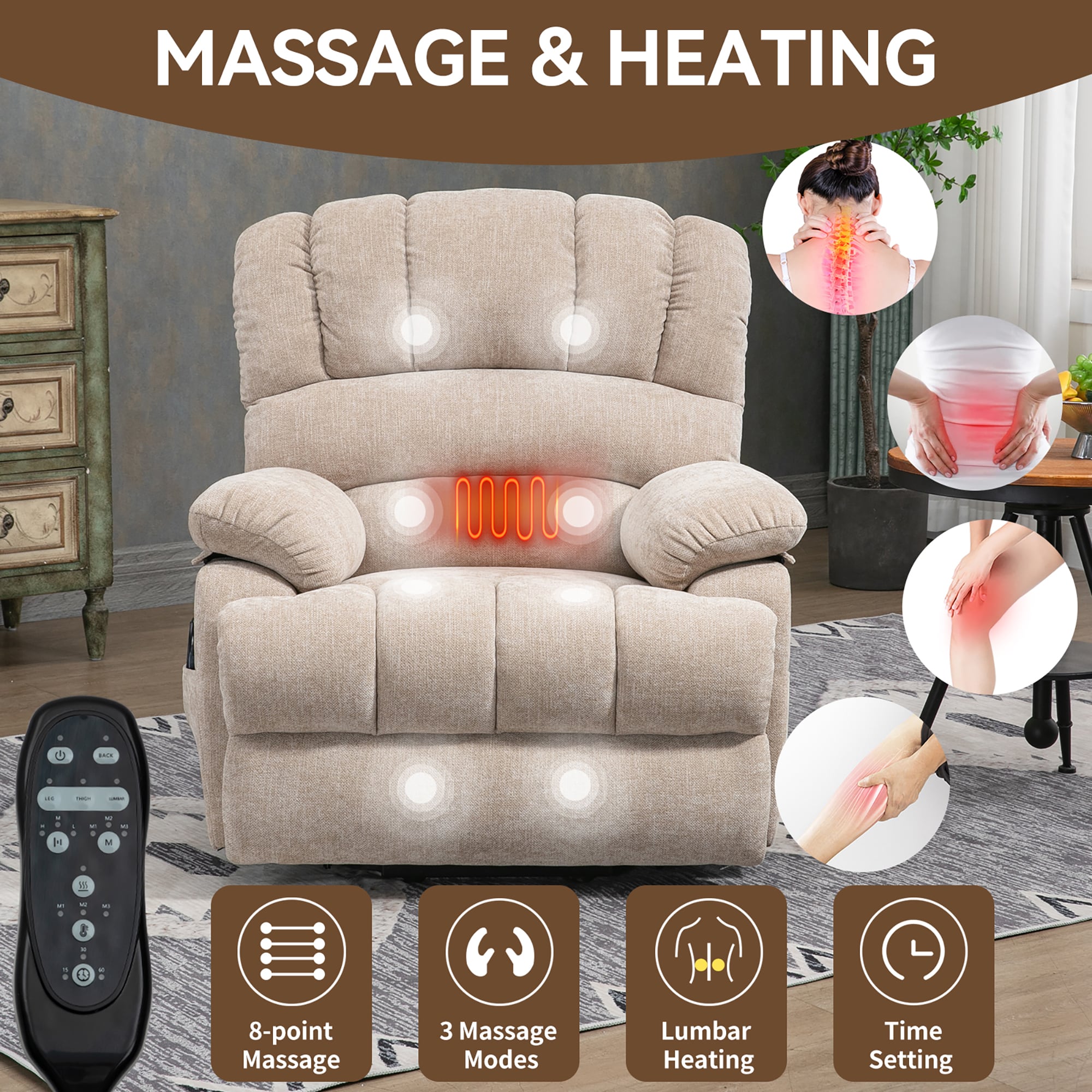 Sumyeg OR-PP192670AAD recliners - View #4