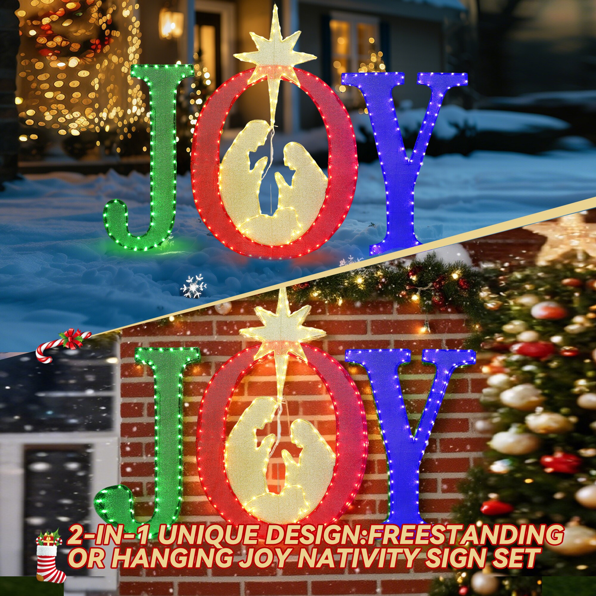 Starfree HOXSOD0201MTC Outdoor-Christmas-Decor - View #2