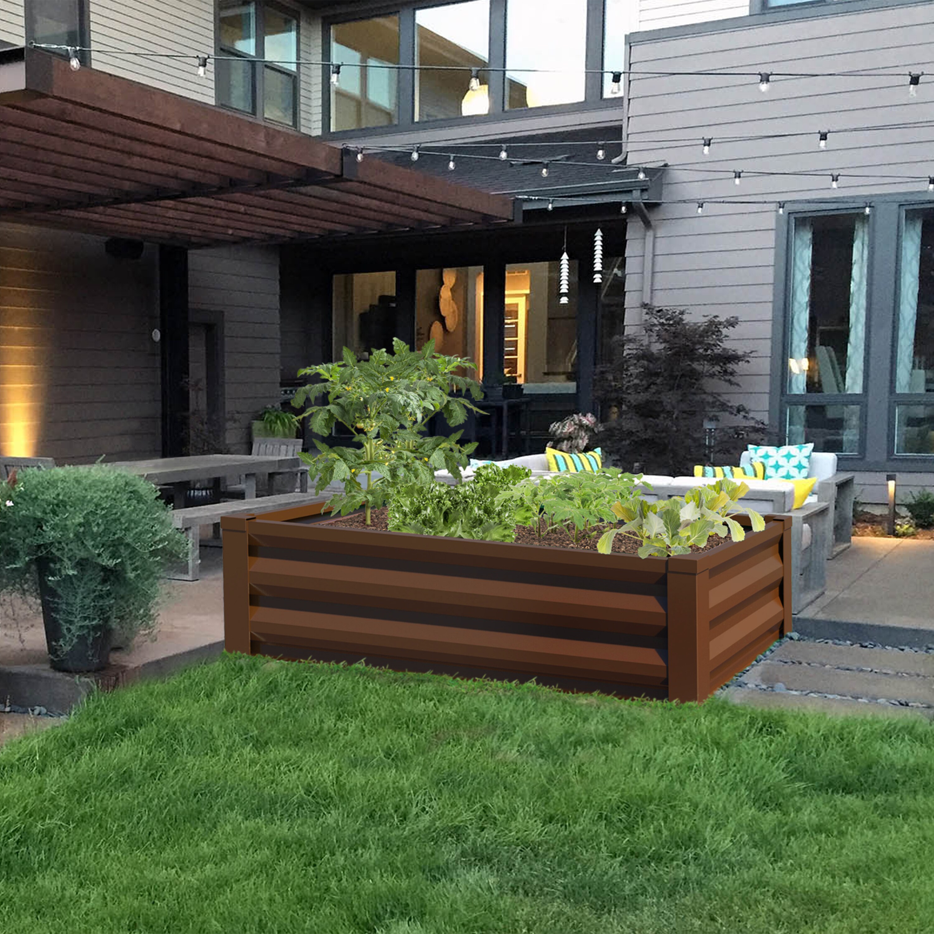 Greenes Fence RCM10TB Raised-Garden-Beds - View #3