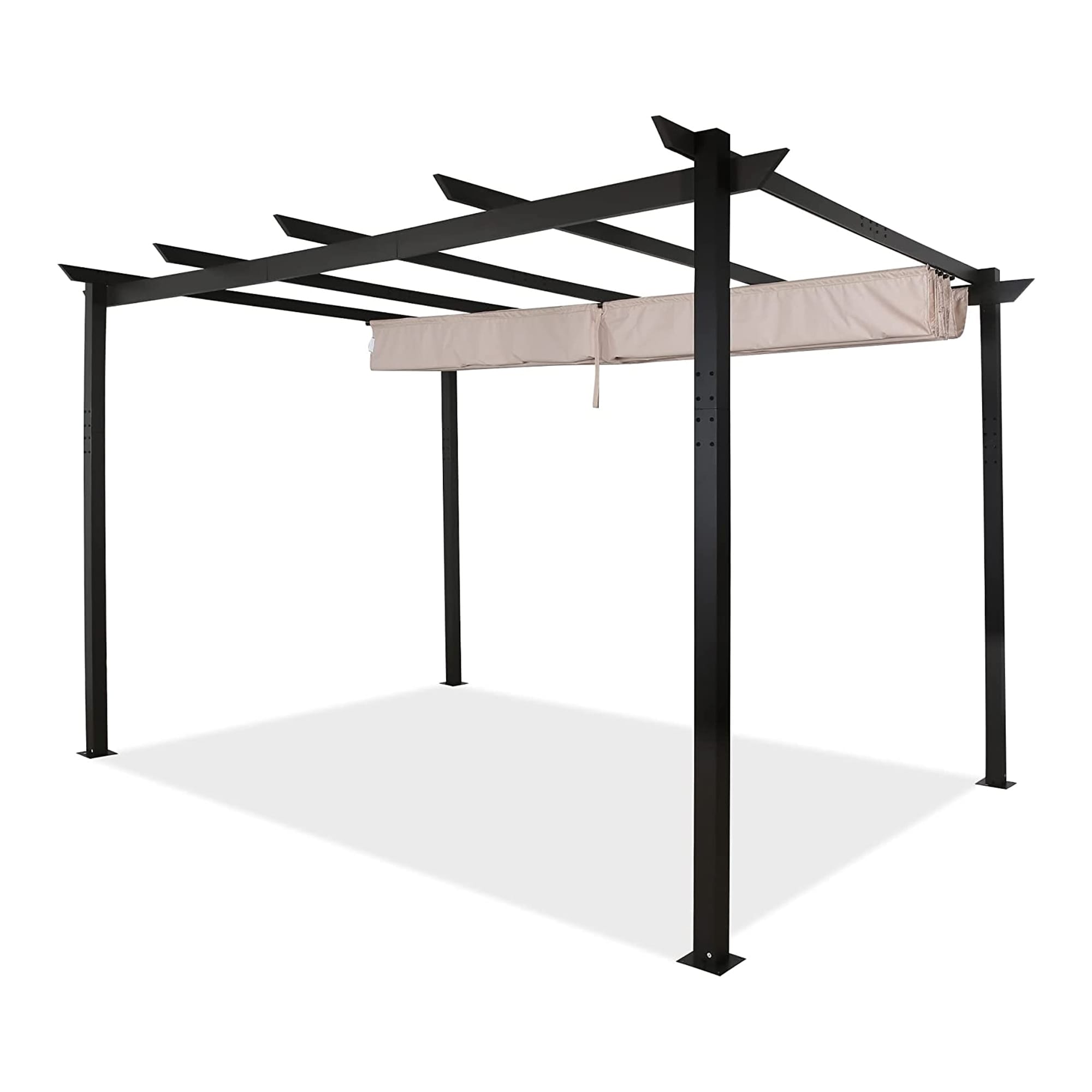 PEAK HOME FURNISHINGS Pergola 10-ft W x 13-ft L x 7-ft 10-3/4-in H ...