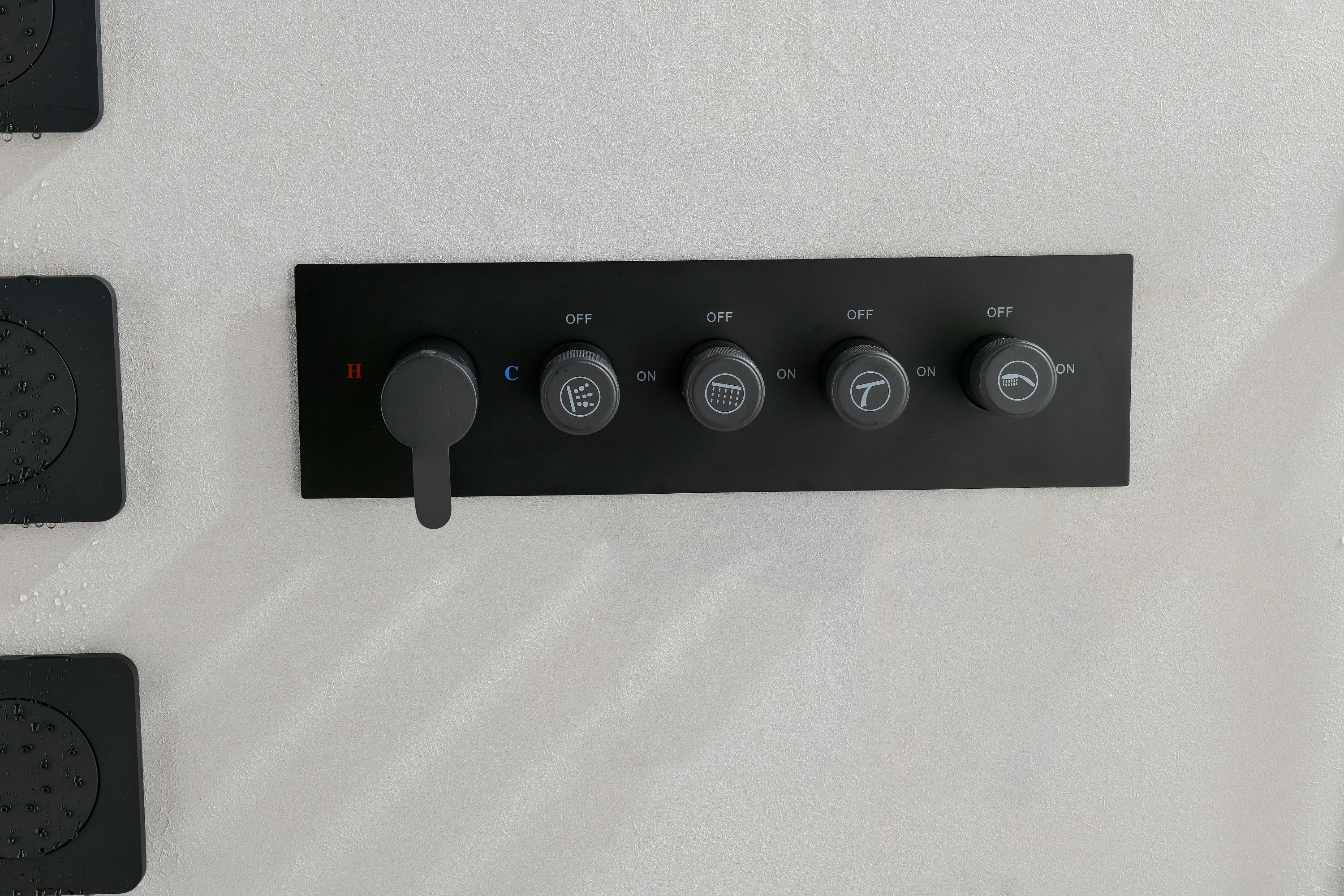 Wooakway FXLS0606-605BATH55 Showerhead-Bar-Panels - View #7