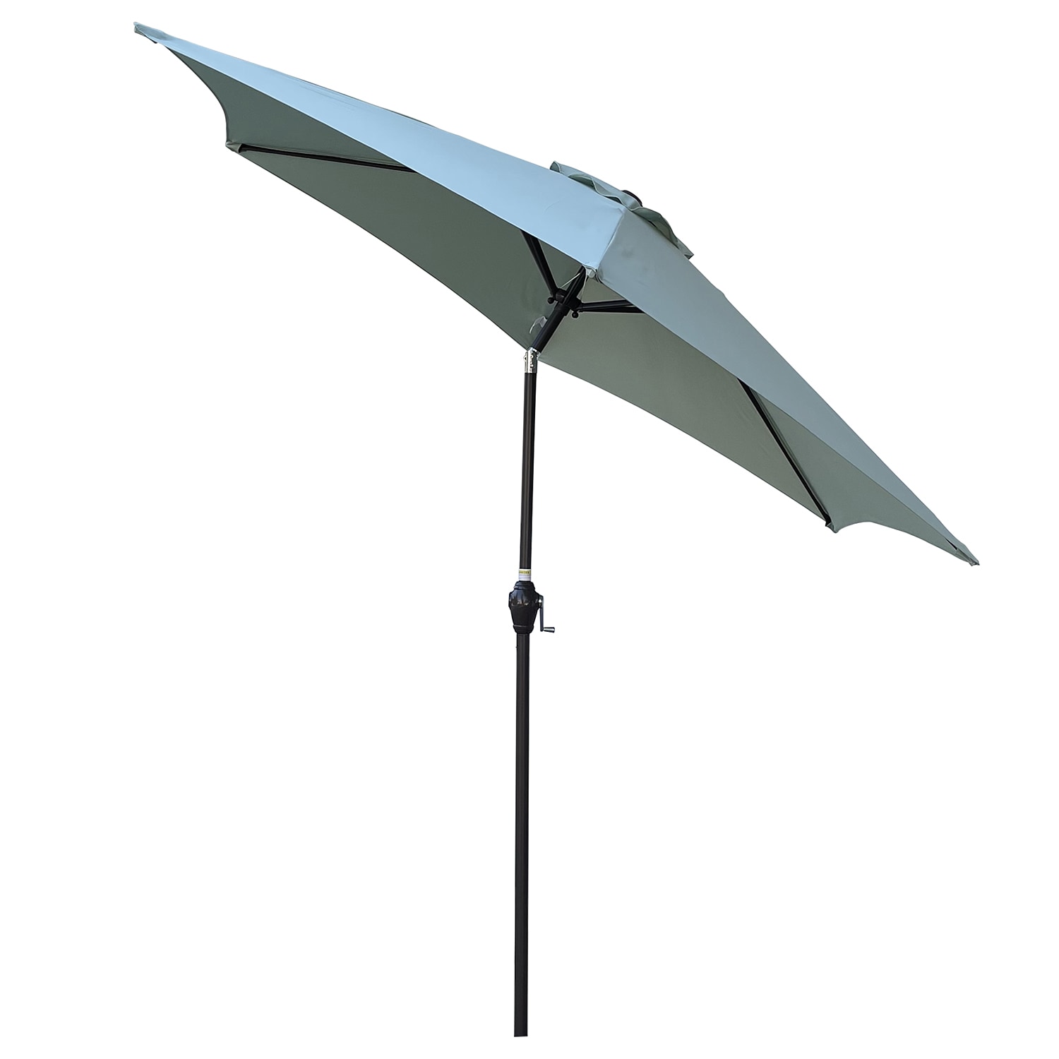 Bybafun YA8100018 9-ft Steel Green Garden Patio Umbrella