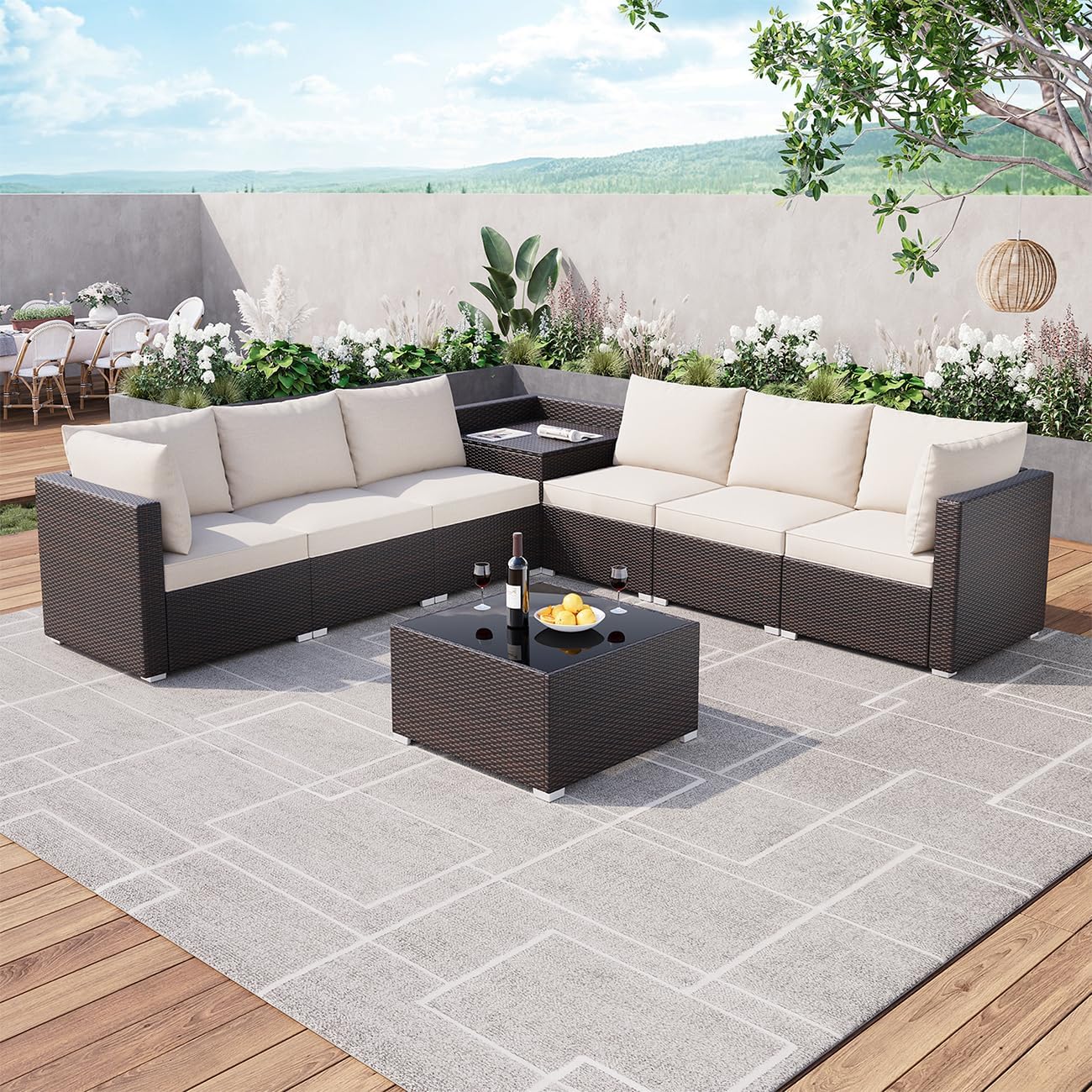 GAOMON CQC-K7ZV8NIKPIV Patio-Conversation-Sets - View #7