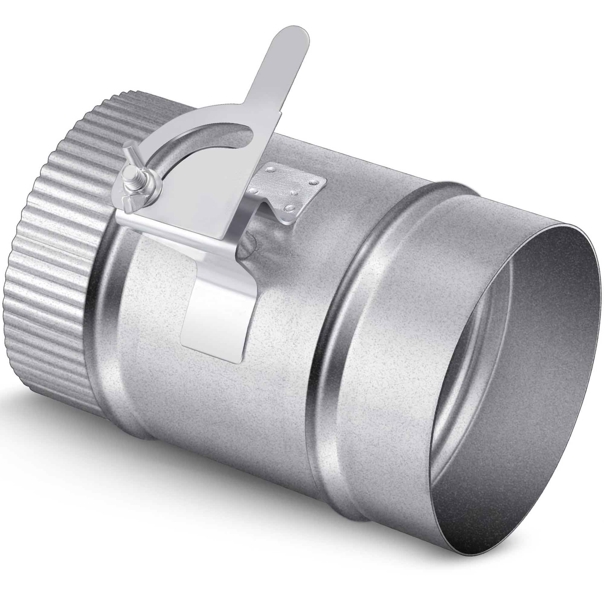 Numhew 4 in Manual Volume Damper Galvanized Sheet Metal Airflow Ducting Branch HVAC Air Balancing Damper