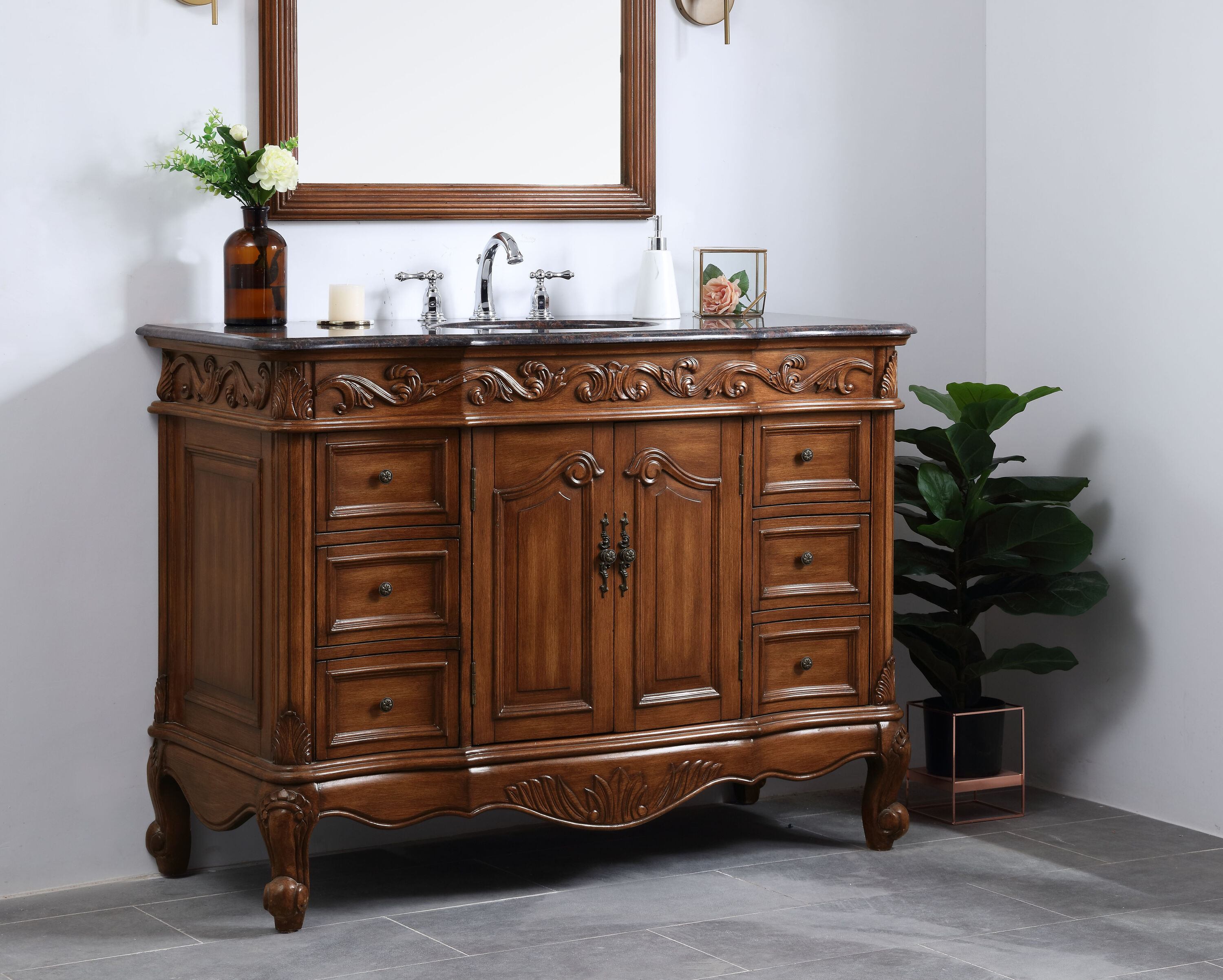 Elegant Decor FI116448TK Bath-Vanity-Combo - View #7