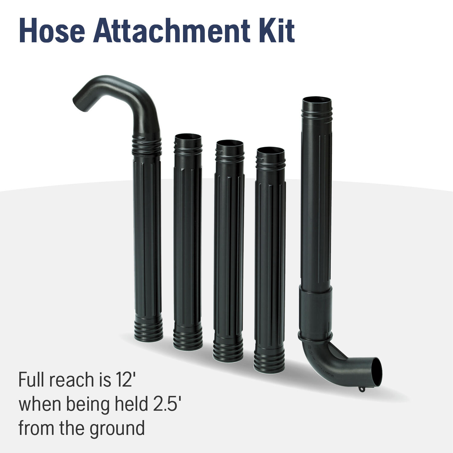  Accessory Tool Kit Attachment Set with Extension Hose