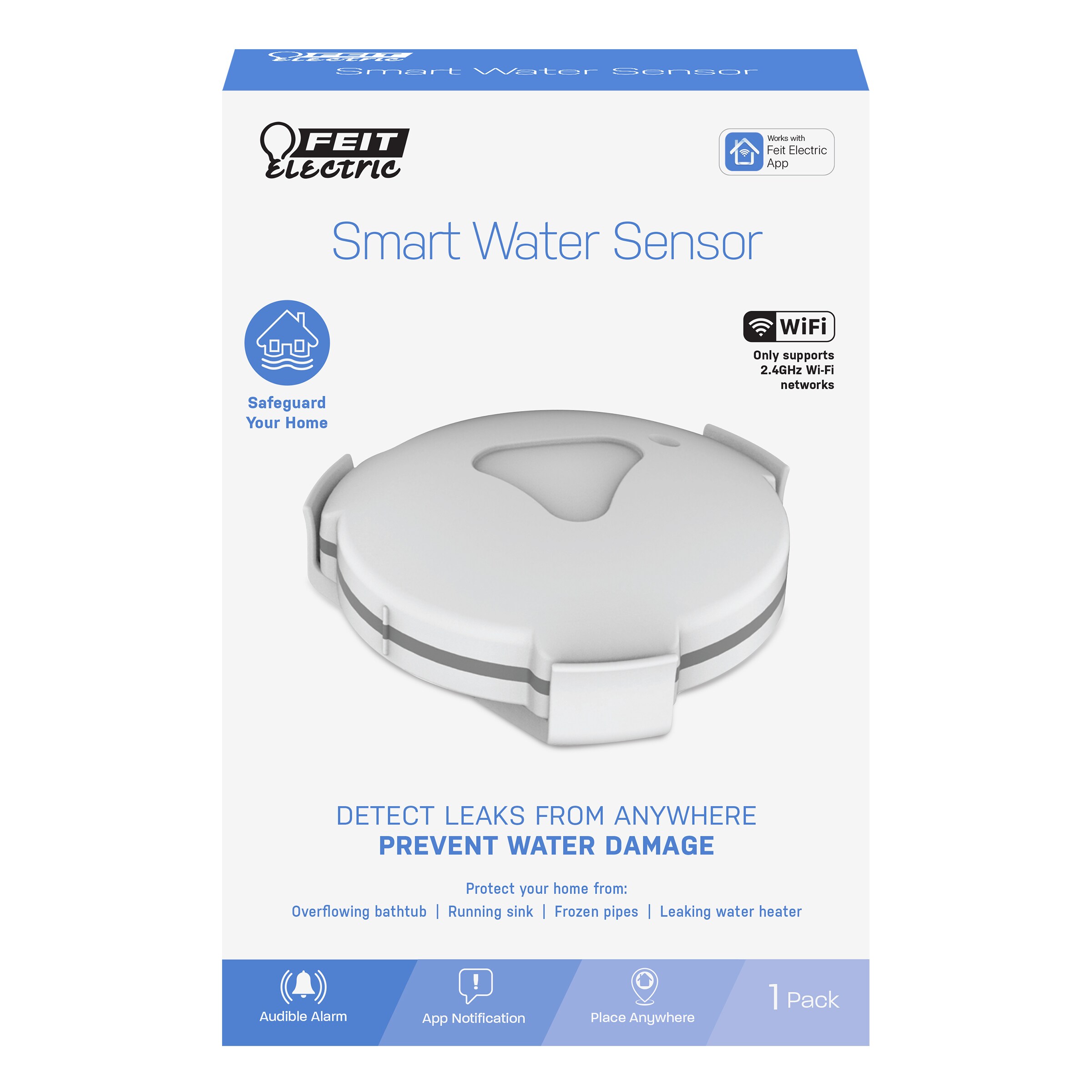 Feit Electric H2O/WIFI Flood-Sensors - View #2