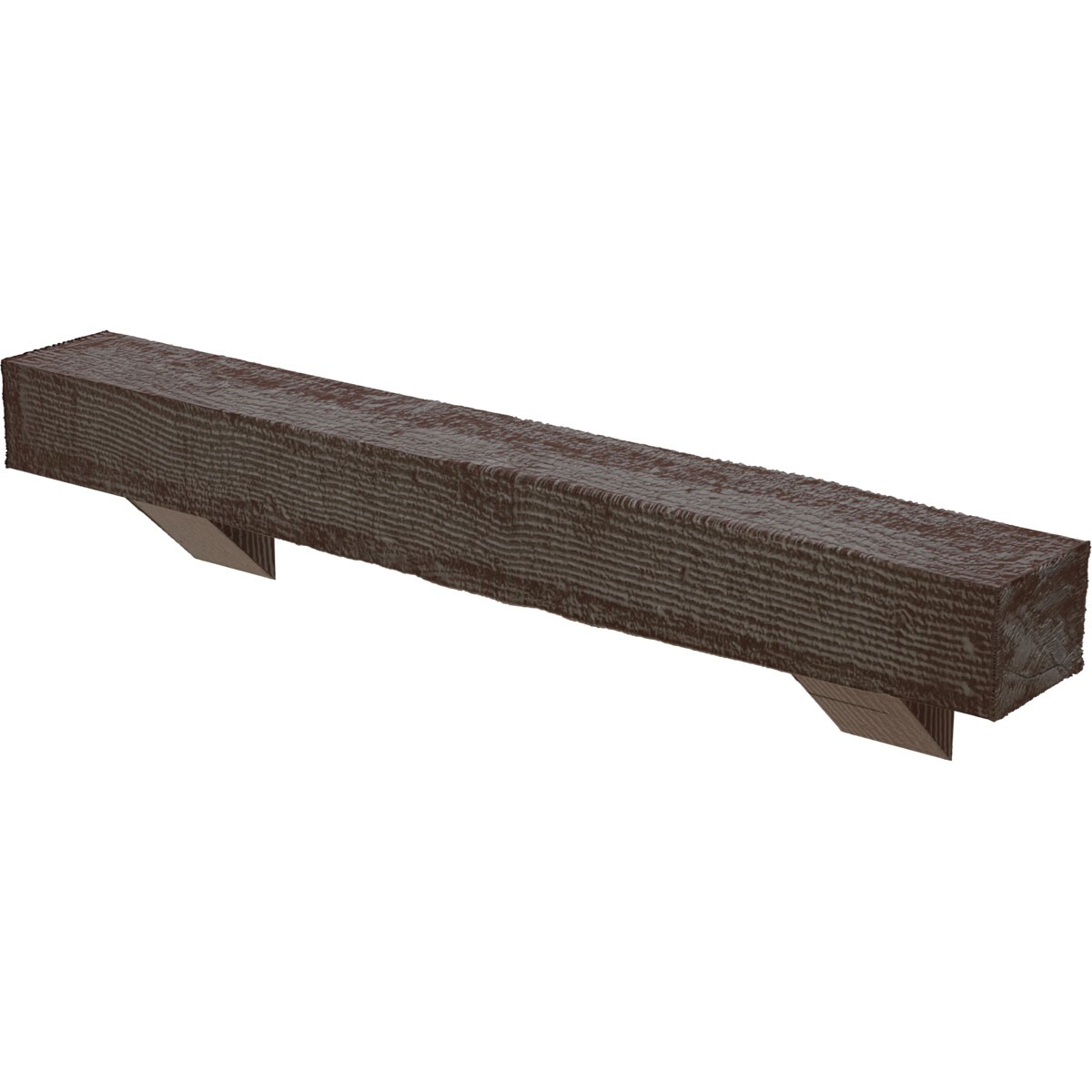 Ekena Millwork MANURS04X08X72BKAE Mantel-Shelves - View #3