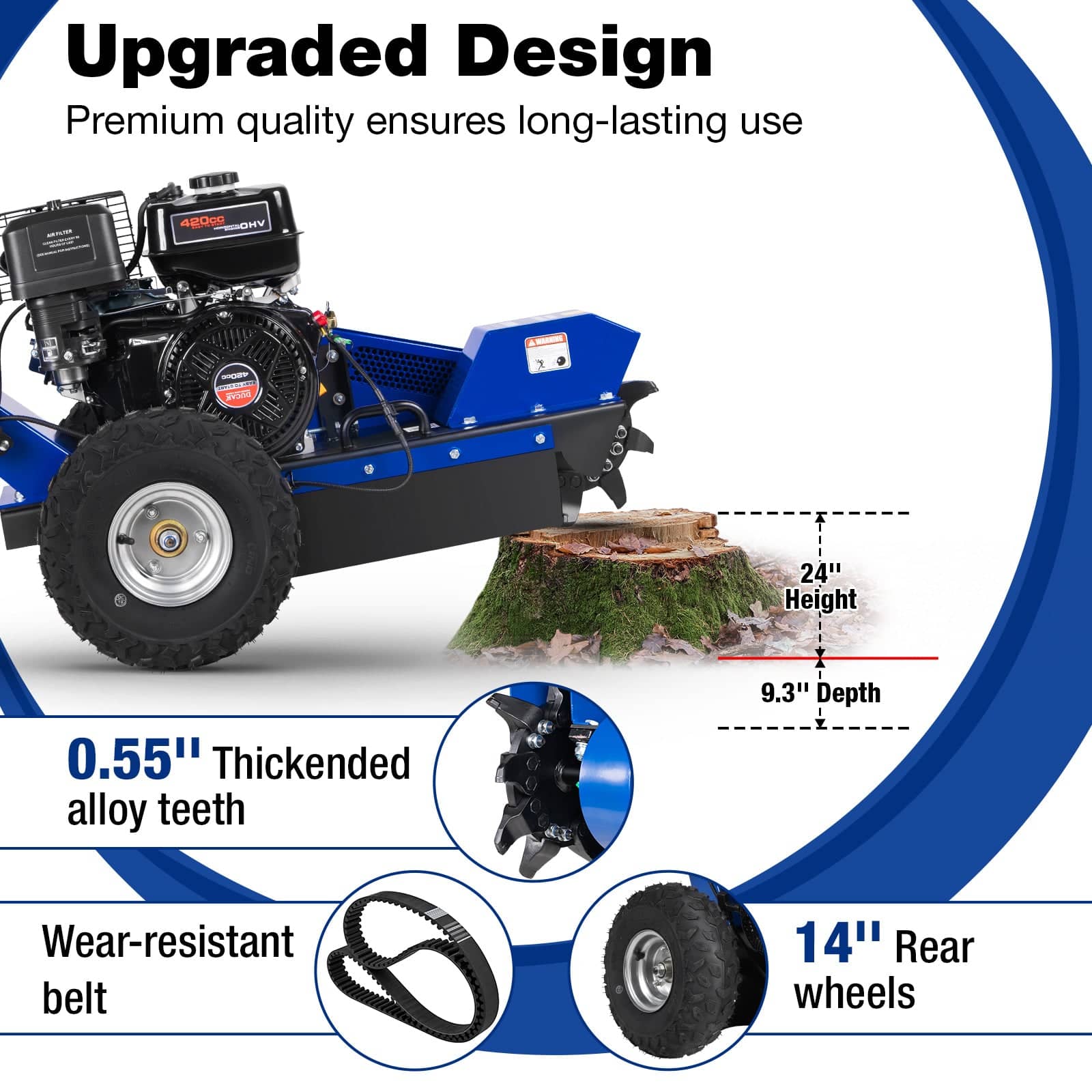 BILT HARD TRG-1001 Stump-Grinders - View #4