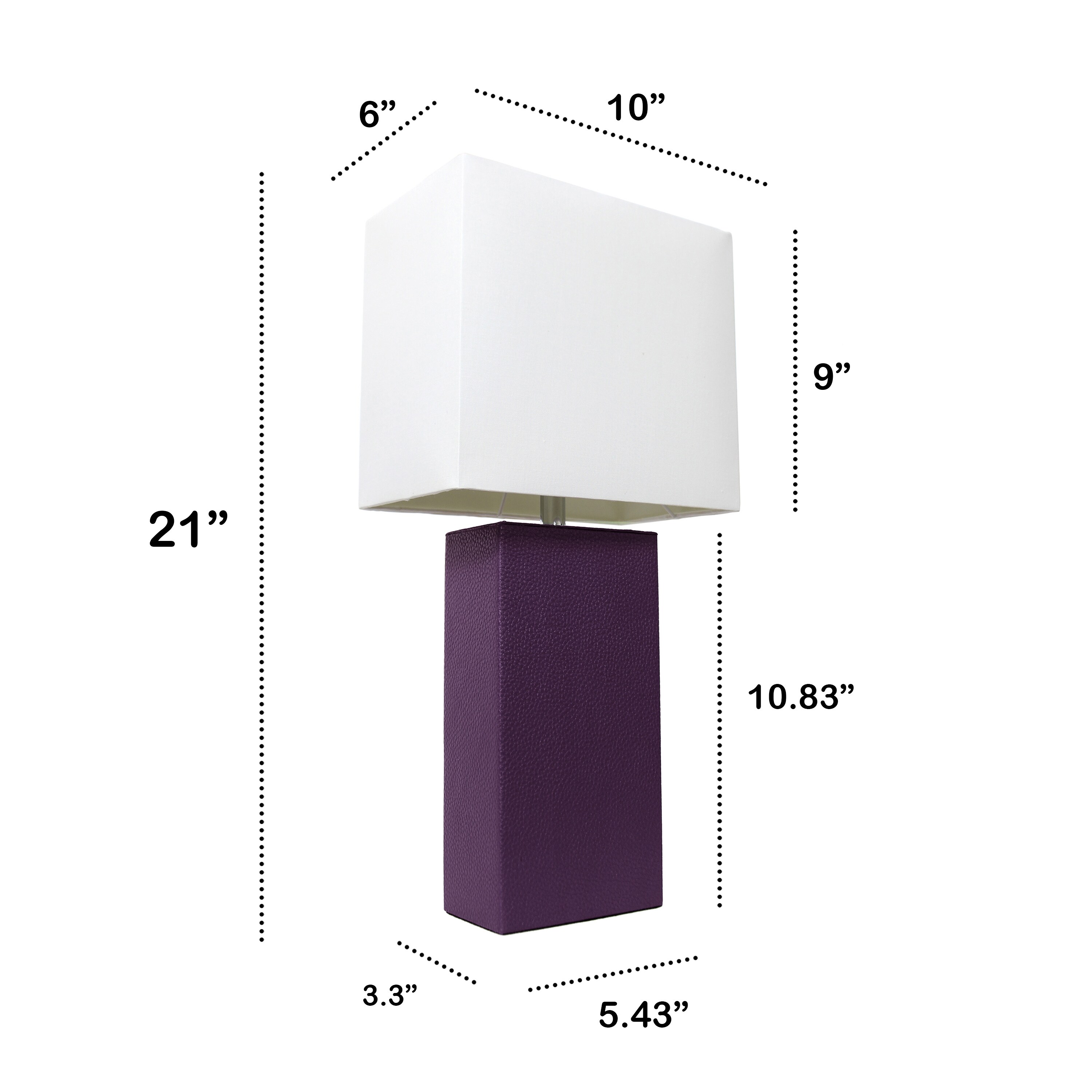 Lalia Home LHT-3008-EP-LB Table-Lamps - View #3