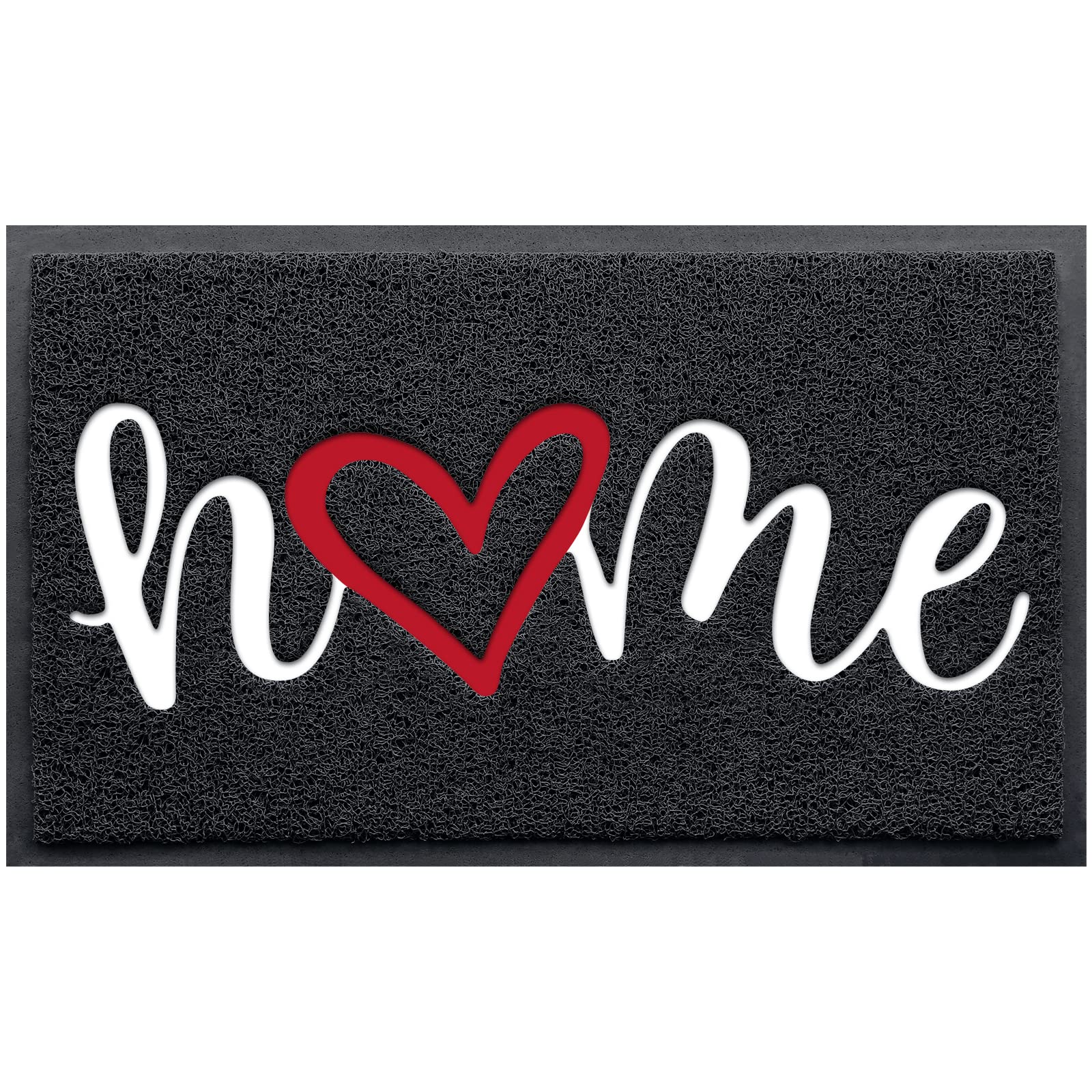 Aoibox  Door Mat Home Welcome Mats Outdoor and Indoor Heavy Duty Low Profile Non Slip Front Welcome Mat for Home Entrance Outside