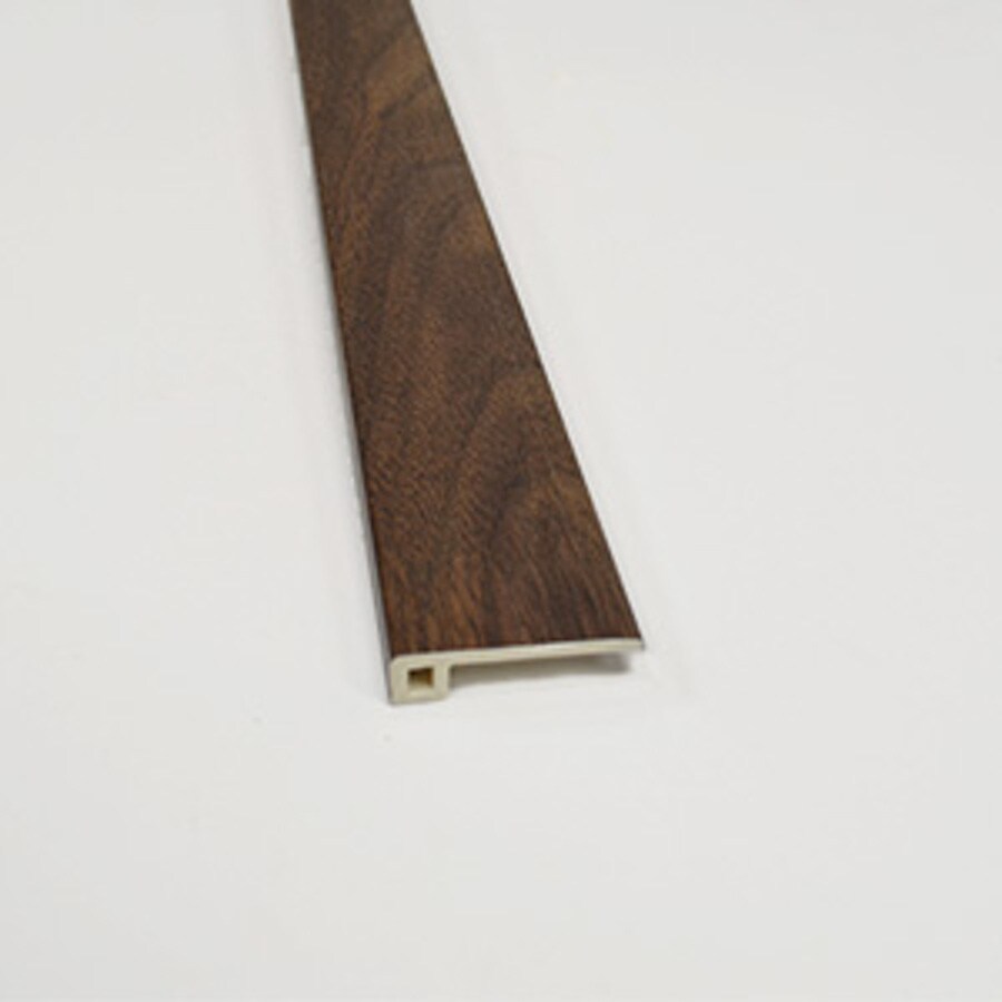 SMARTCORE TH50SLV506B 1.377-in x 94-in Tahitian Walnut Vinyl Multi-Purpose Floor Transition Strip