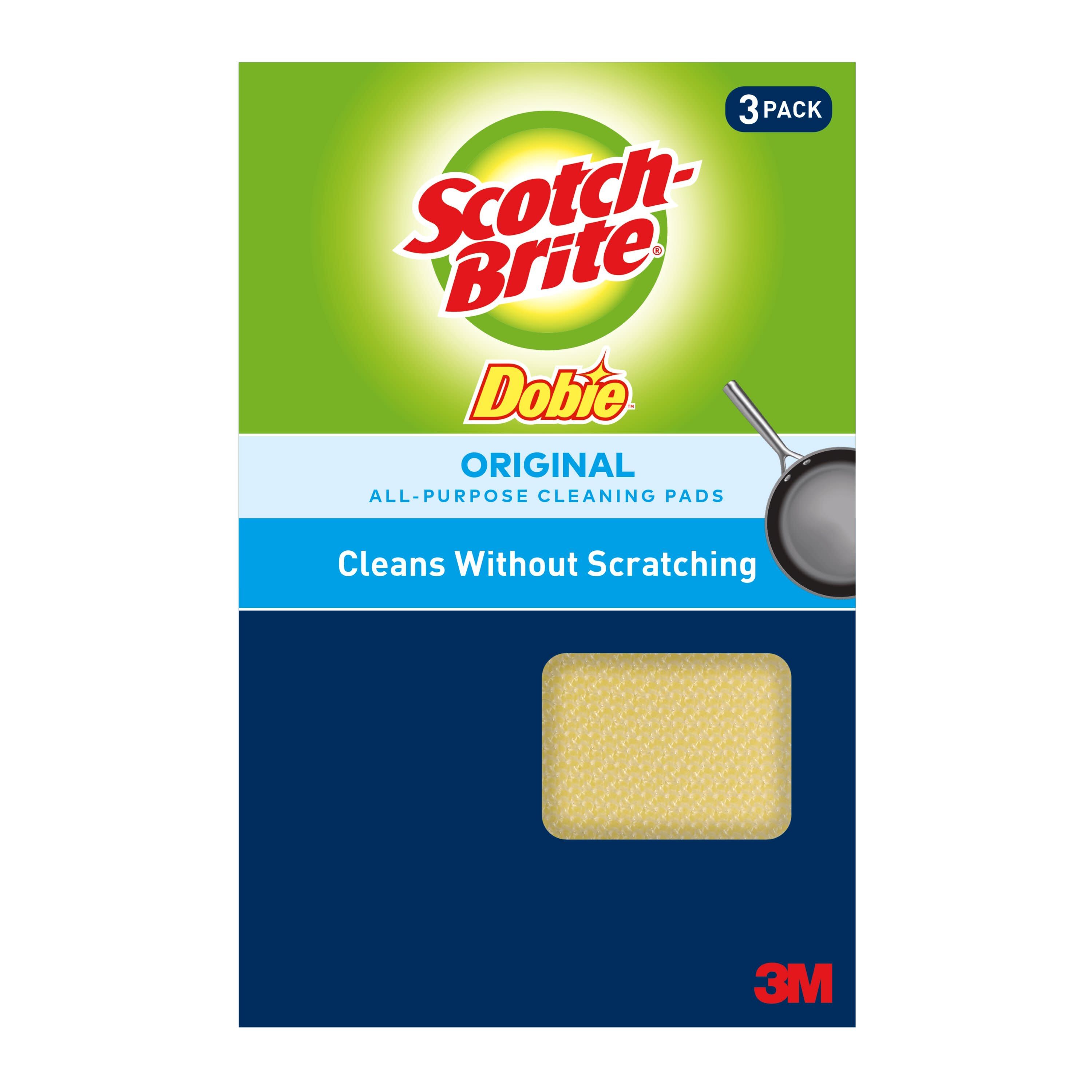 Scotch-Brite® Combo pack, Stainless Steel 1 ea/Pack + Scrub Pads 2