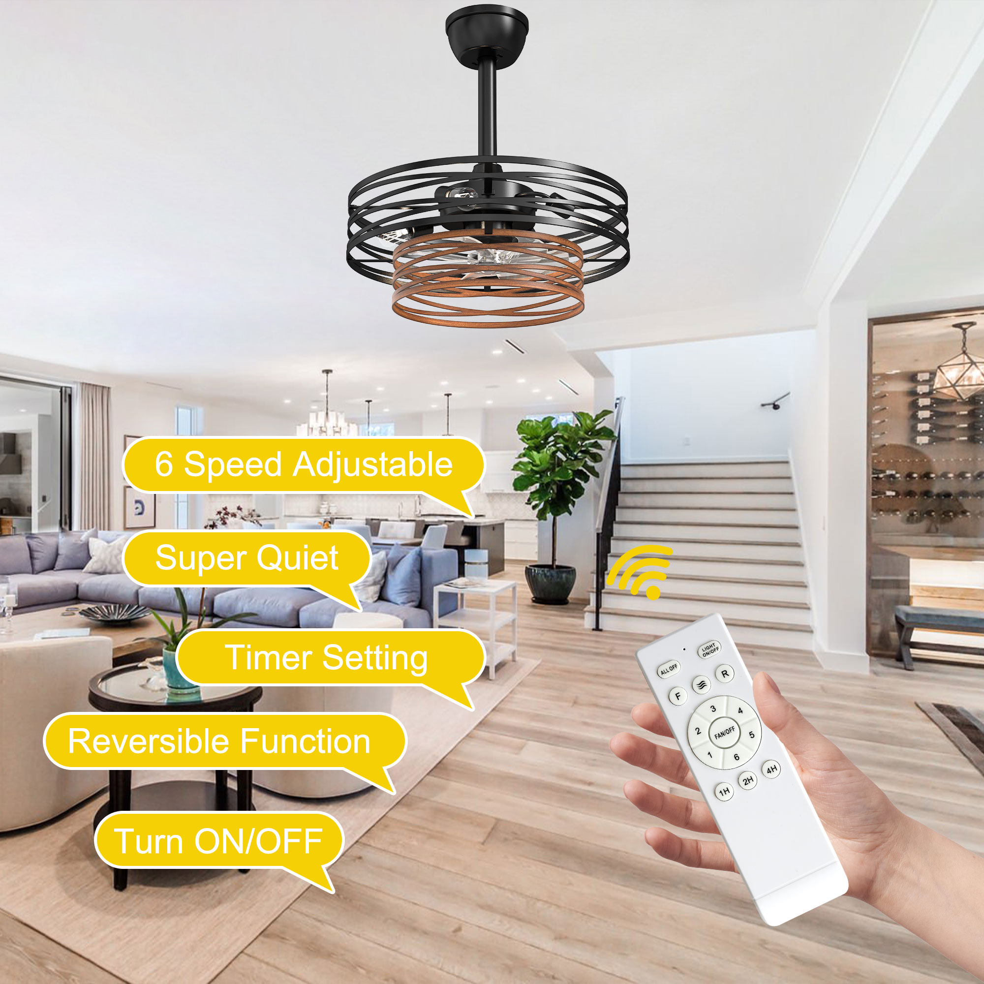 Oaks Decor DC2029 Ceiling-Fans - View #13