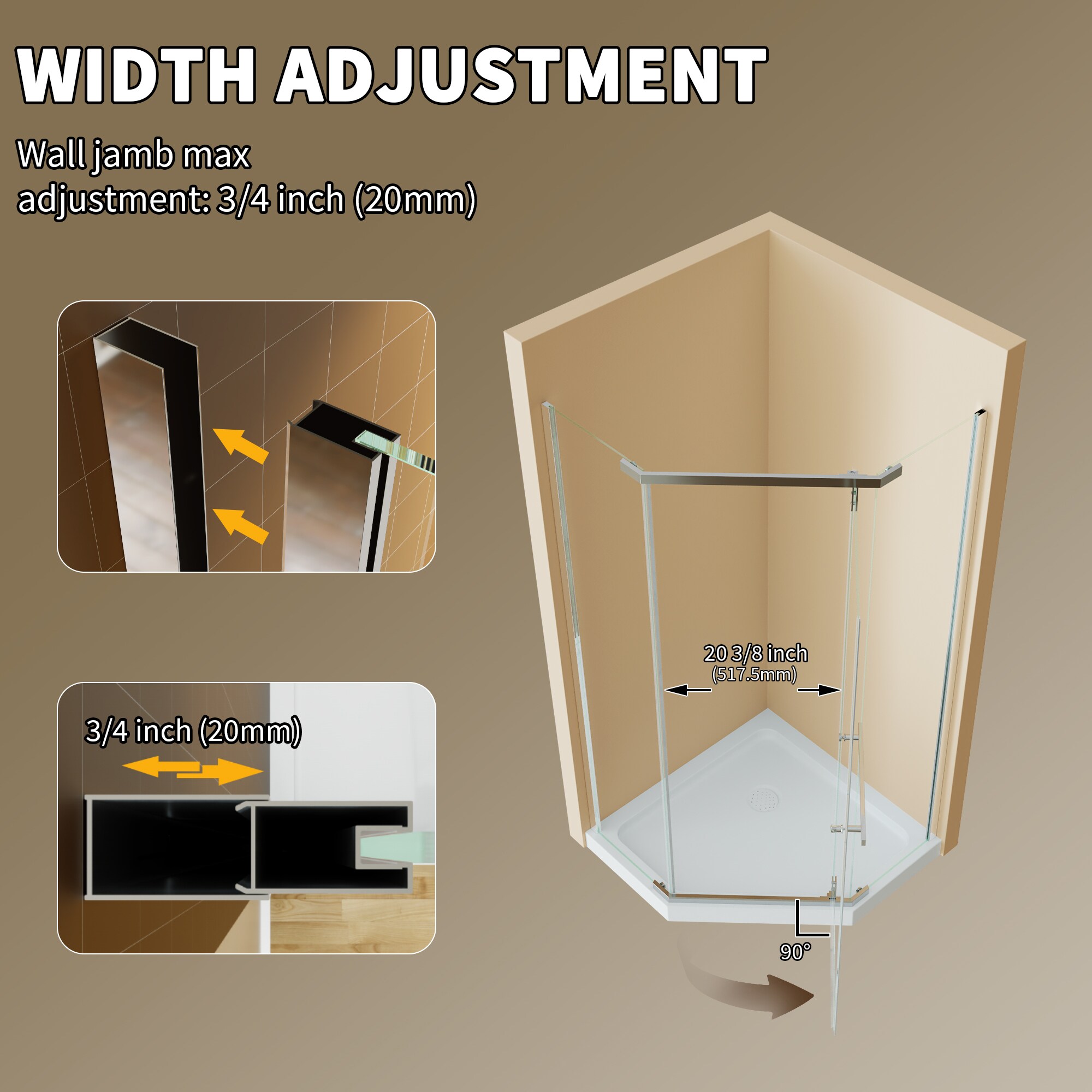 AAZJ BETP235376 Shower-Doors - View #12