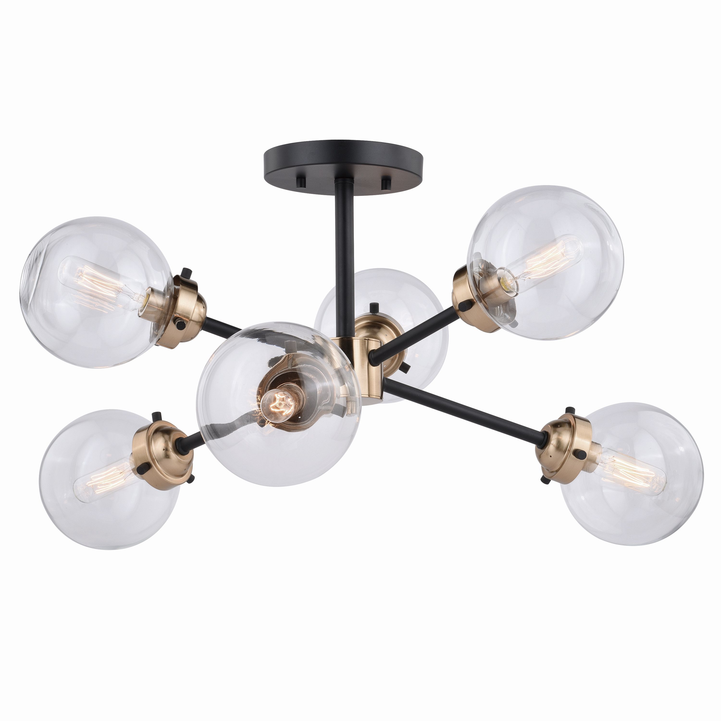 semi flush mount oil rubbed bronze