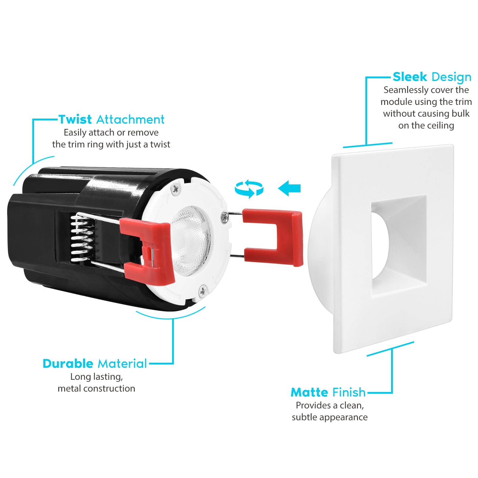 Luxrite LR23460 LR23462-1PK Led-Retrofit-Downlight - View #3