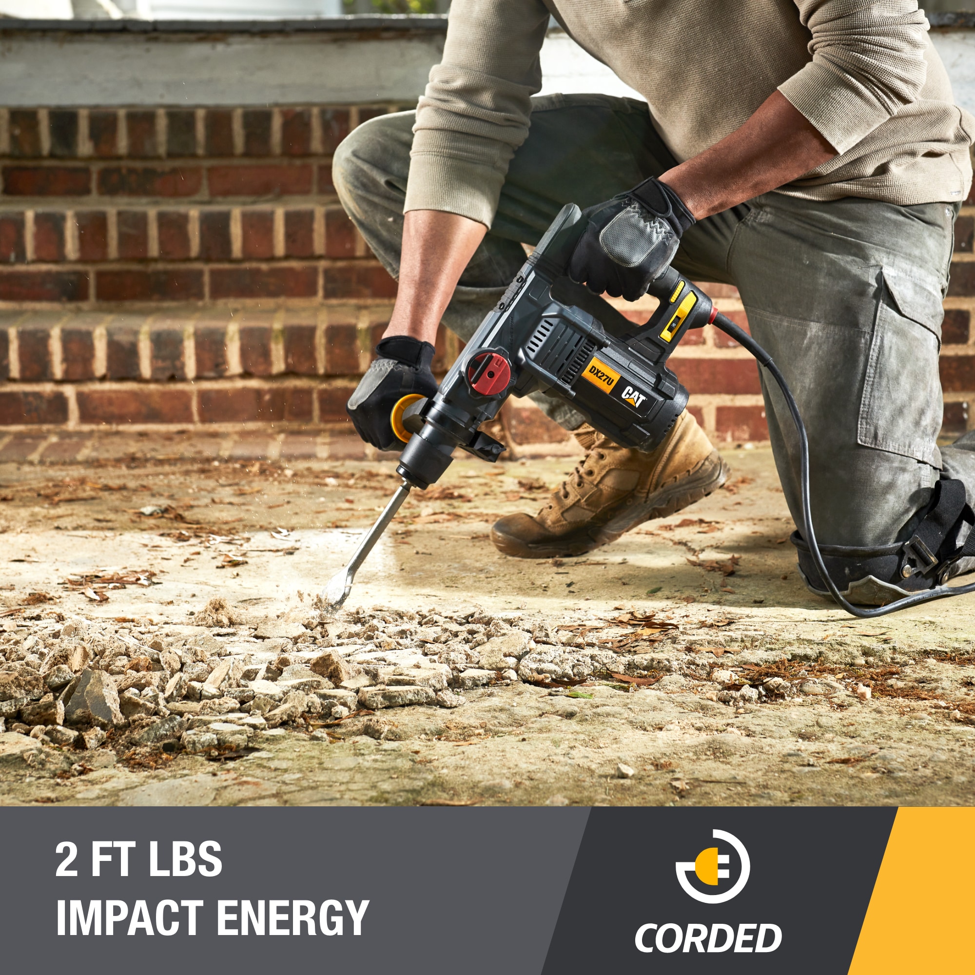 Cat DX27U Cordless-Rotary-Hammers - View #7